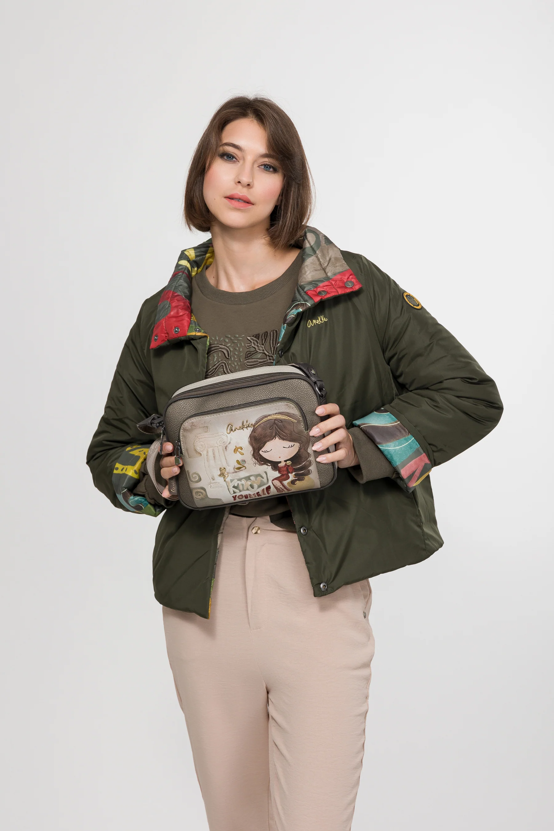 Bandolera con bolsillo frontal Muse - Image 3