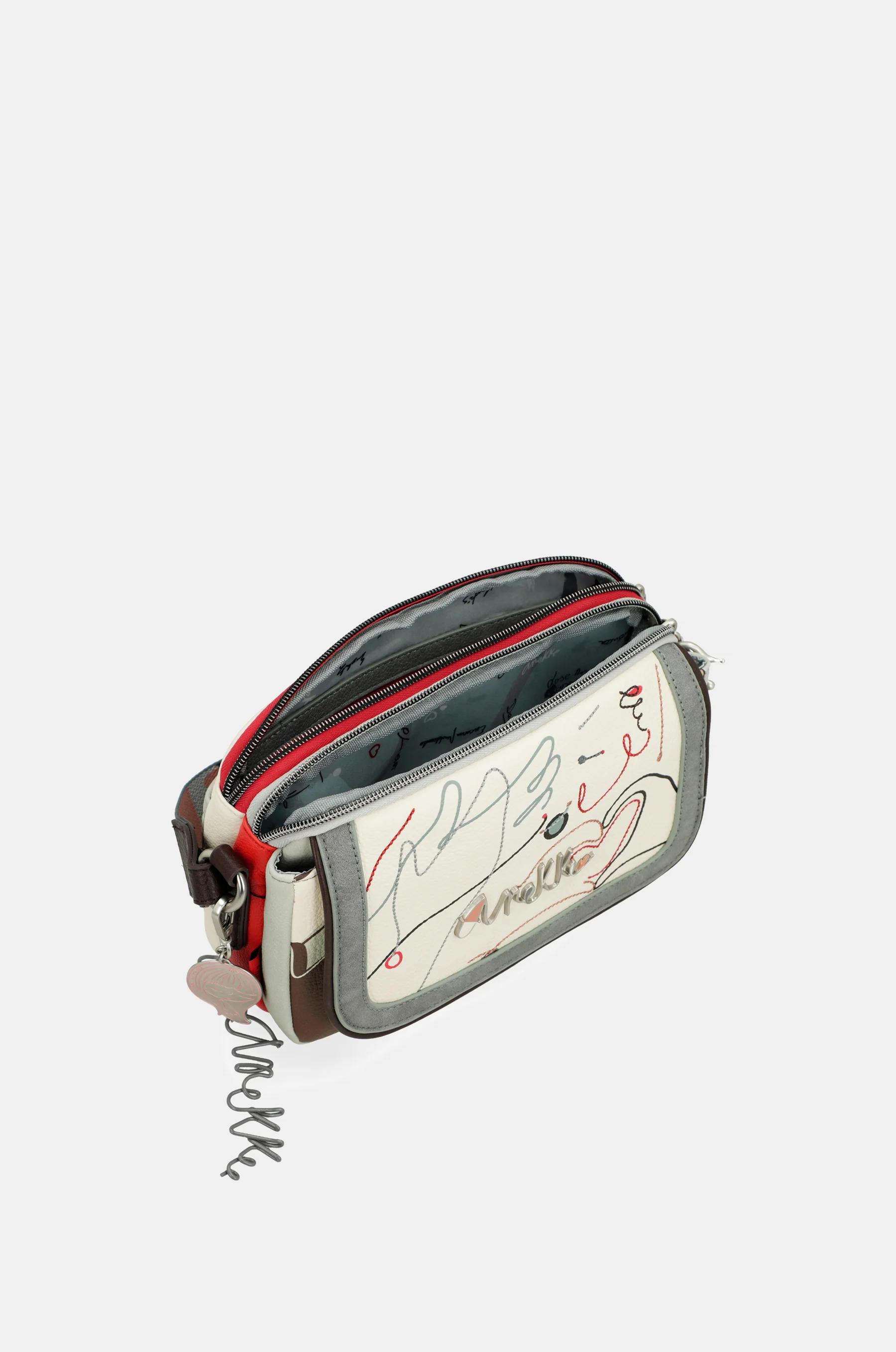Bandolera de solapa ovalada Ole - Image 6