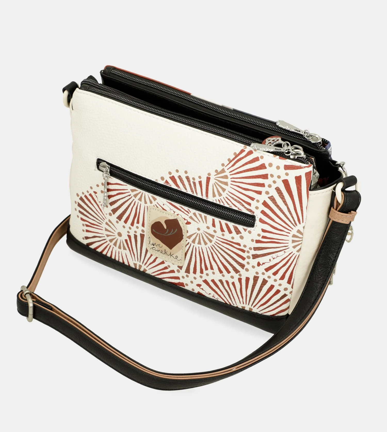 Bandolera estampada 3 compartimentos Alma - Image 7