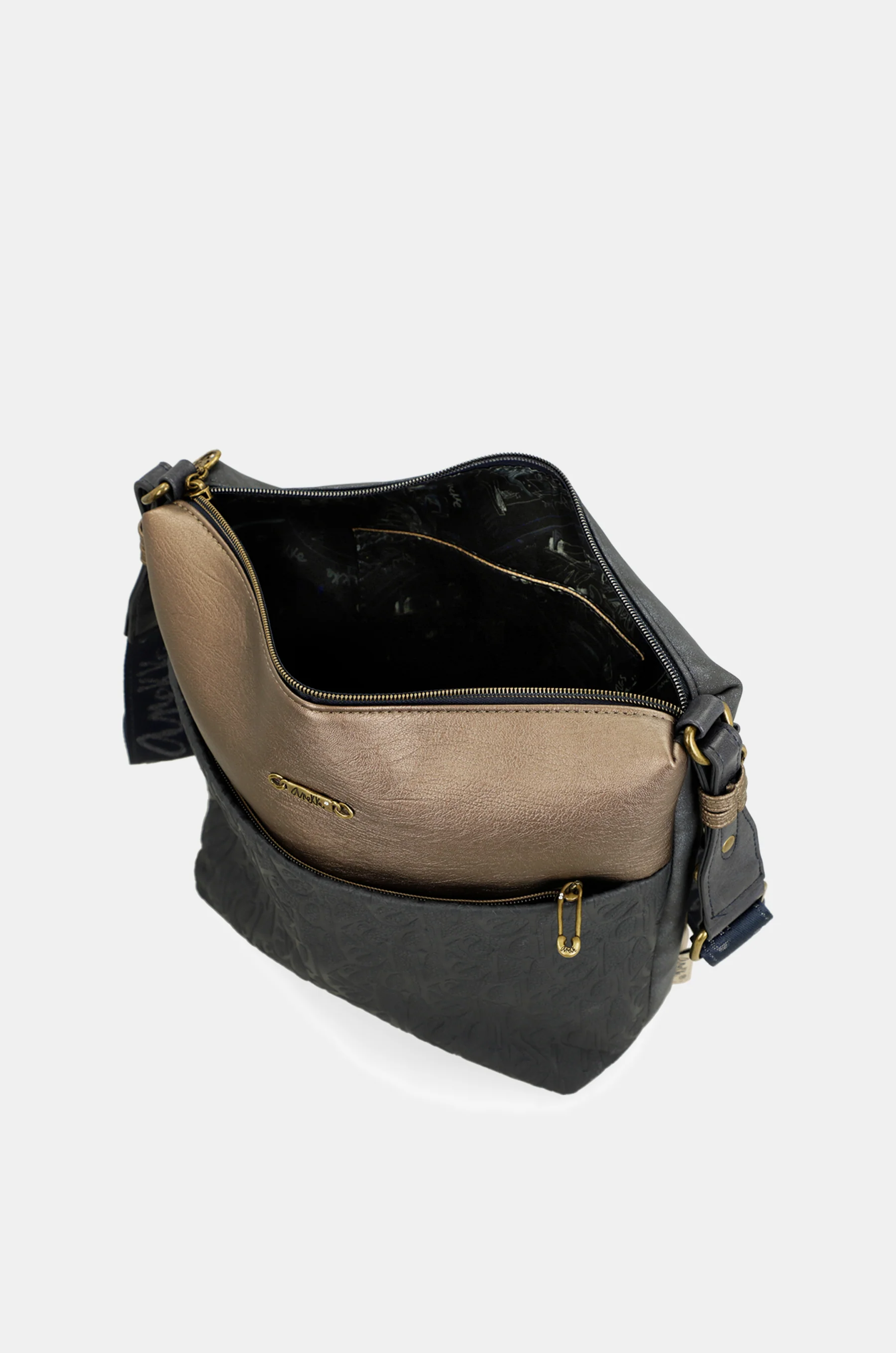 Bandolera grande con bolsillo frontal Studio - Image 6