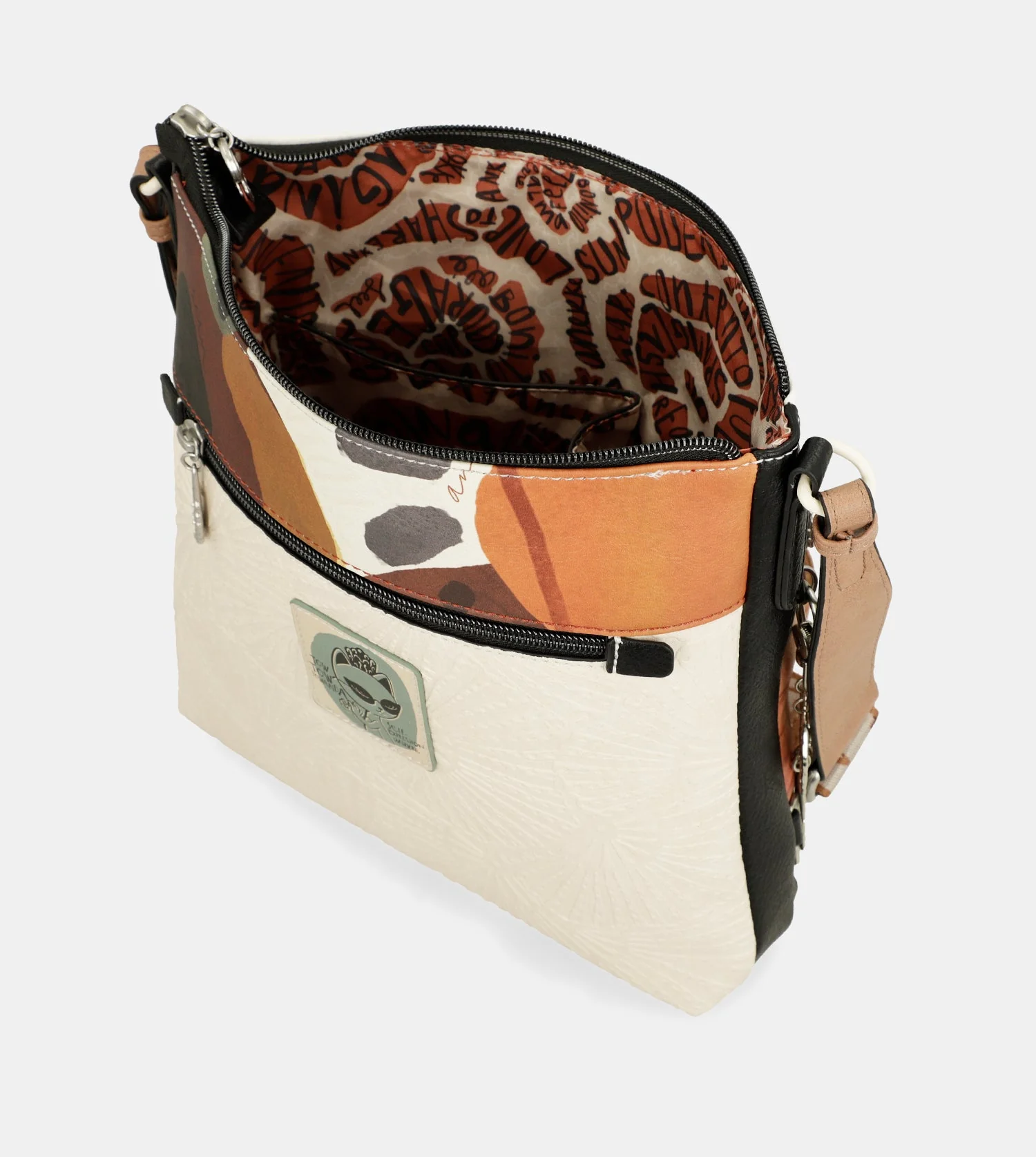 Bandolera con bolsillo frontal Alma - Image 8