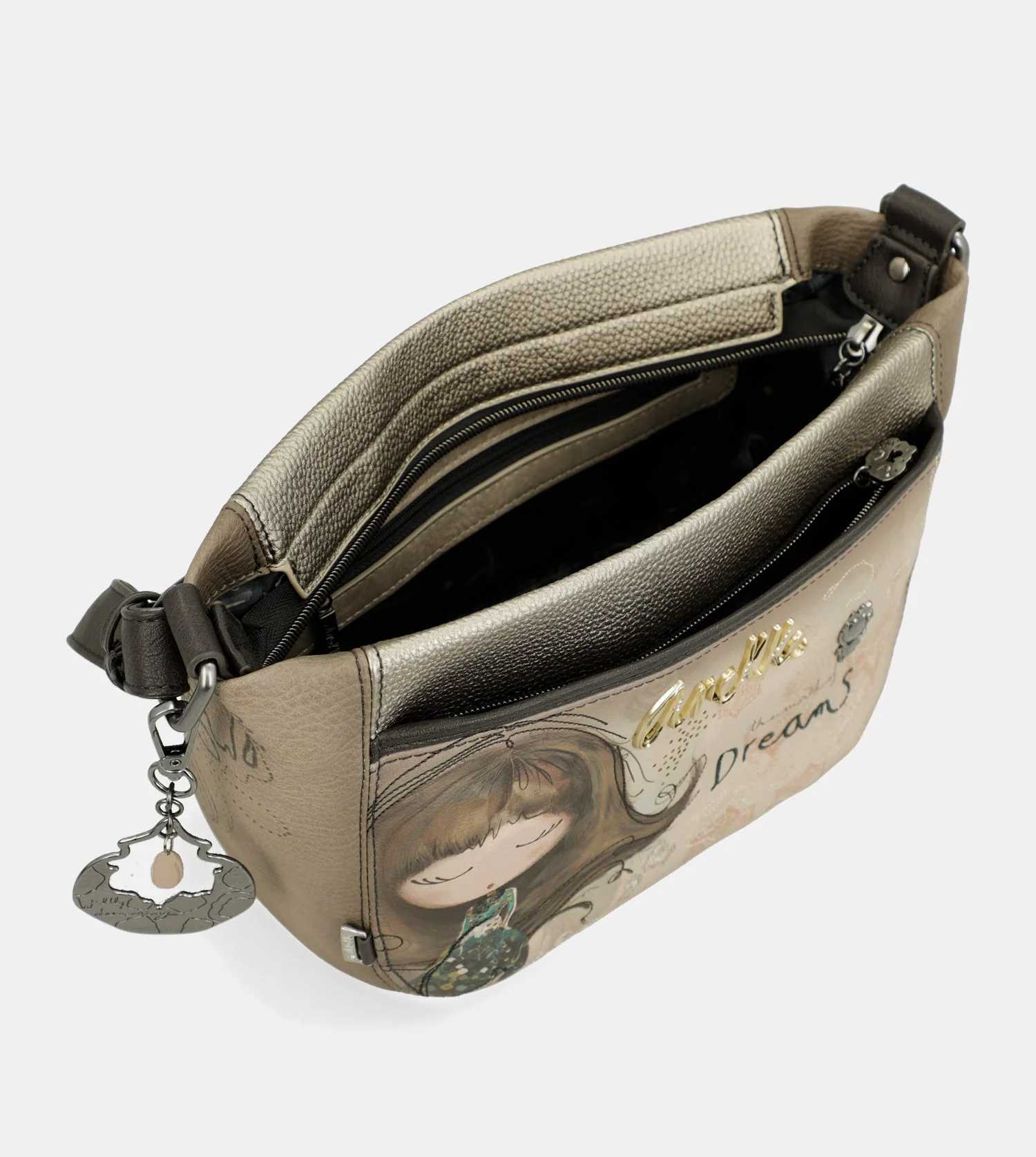 Bandolera pequeña ovalada Real - Image 5