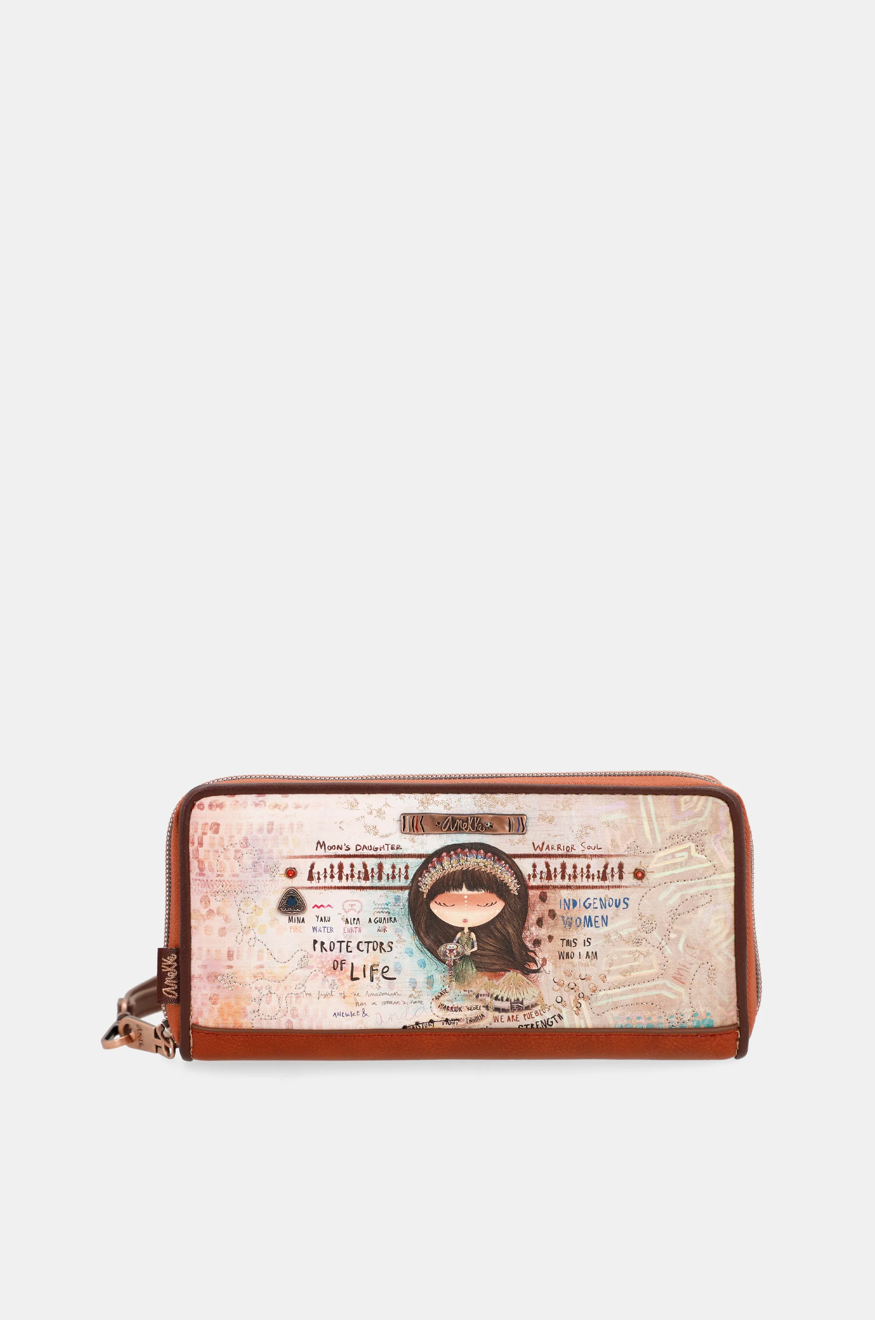 Billetero grande estampado RFID Menire