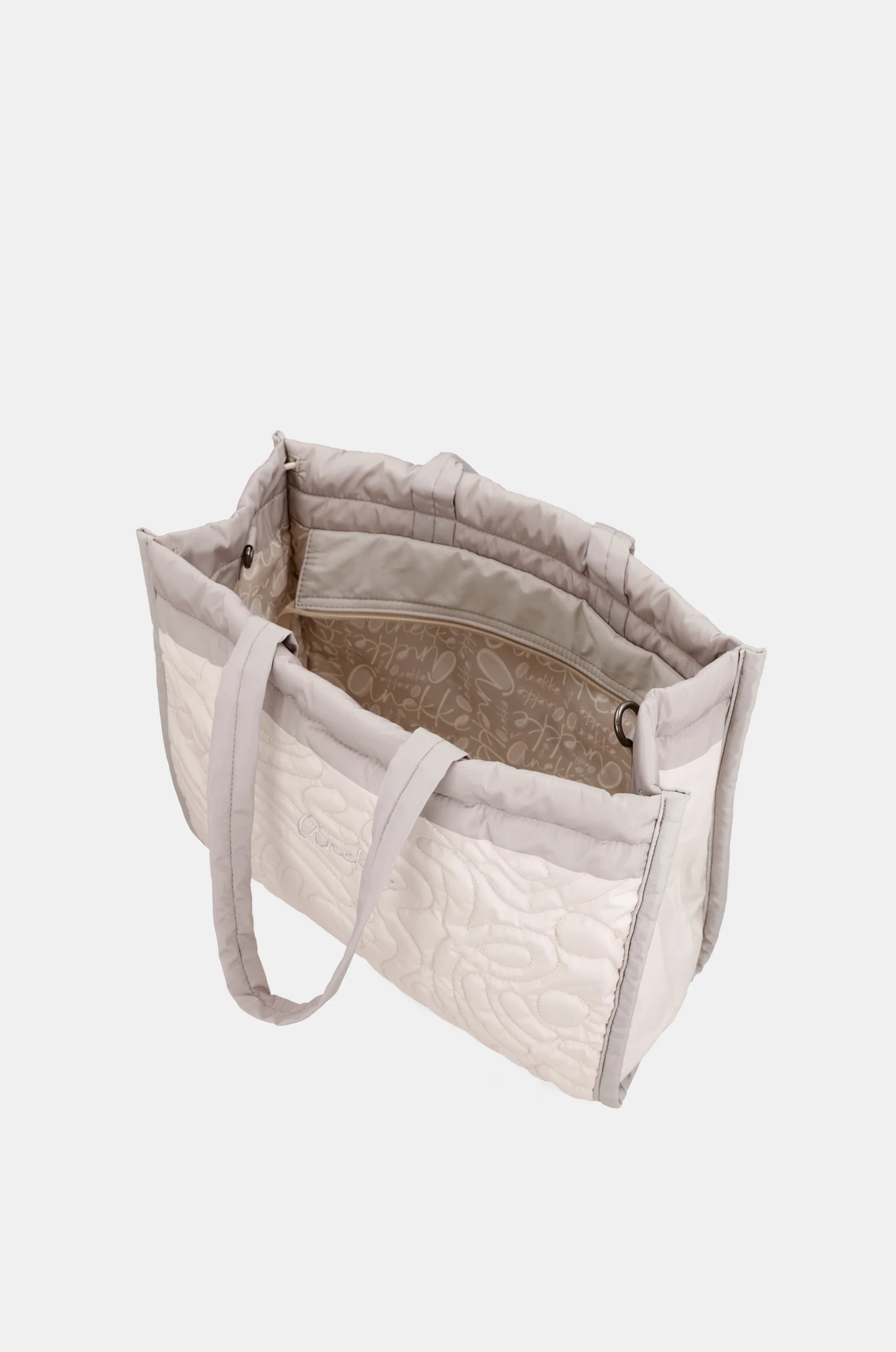 Bolso acolchado de playa blanco - Image 8