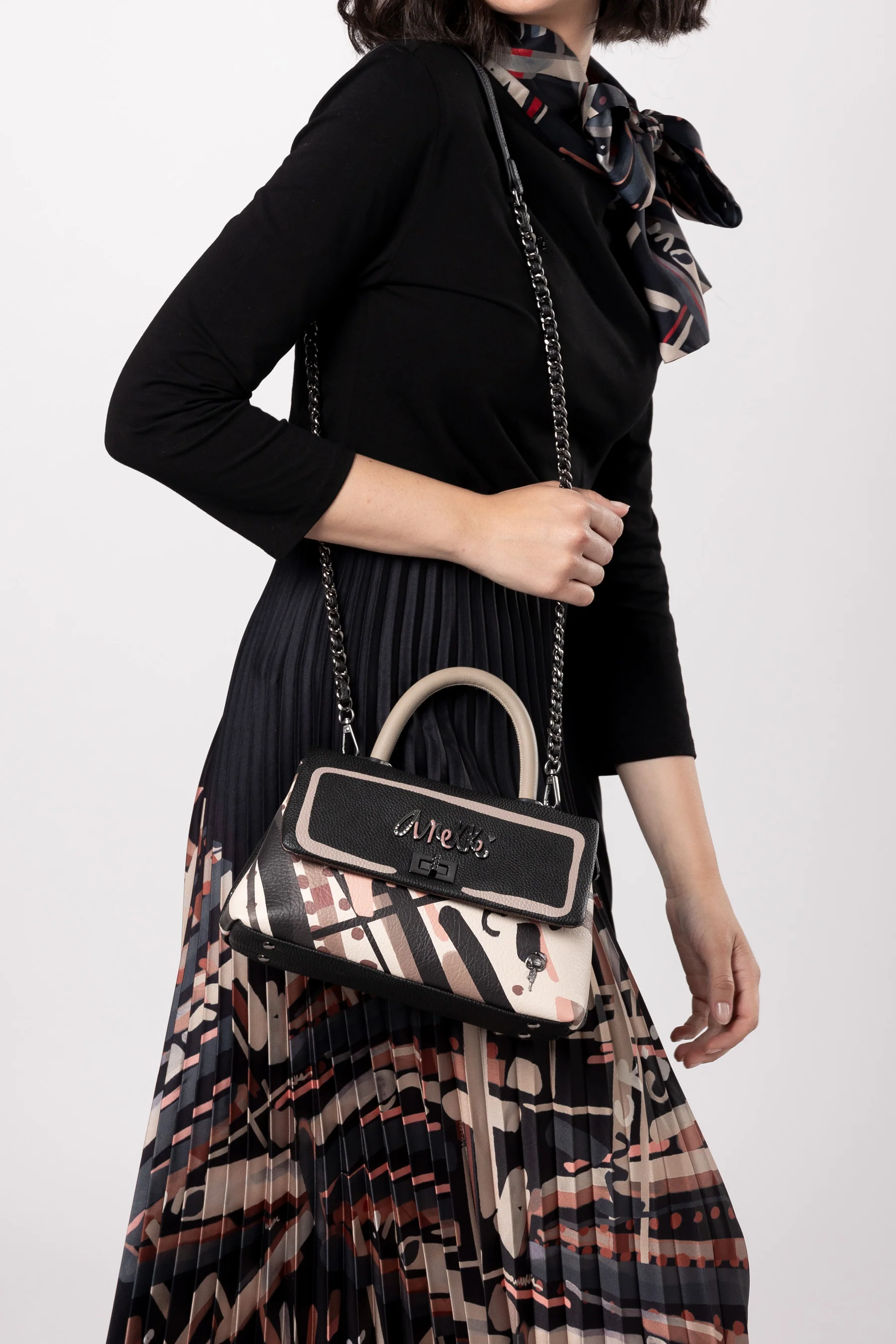 Bolso asa corta y bandolera pequeño Parisian - Image 2