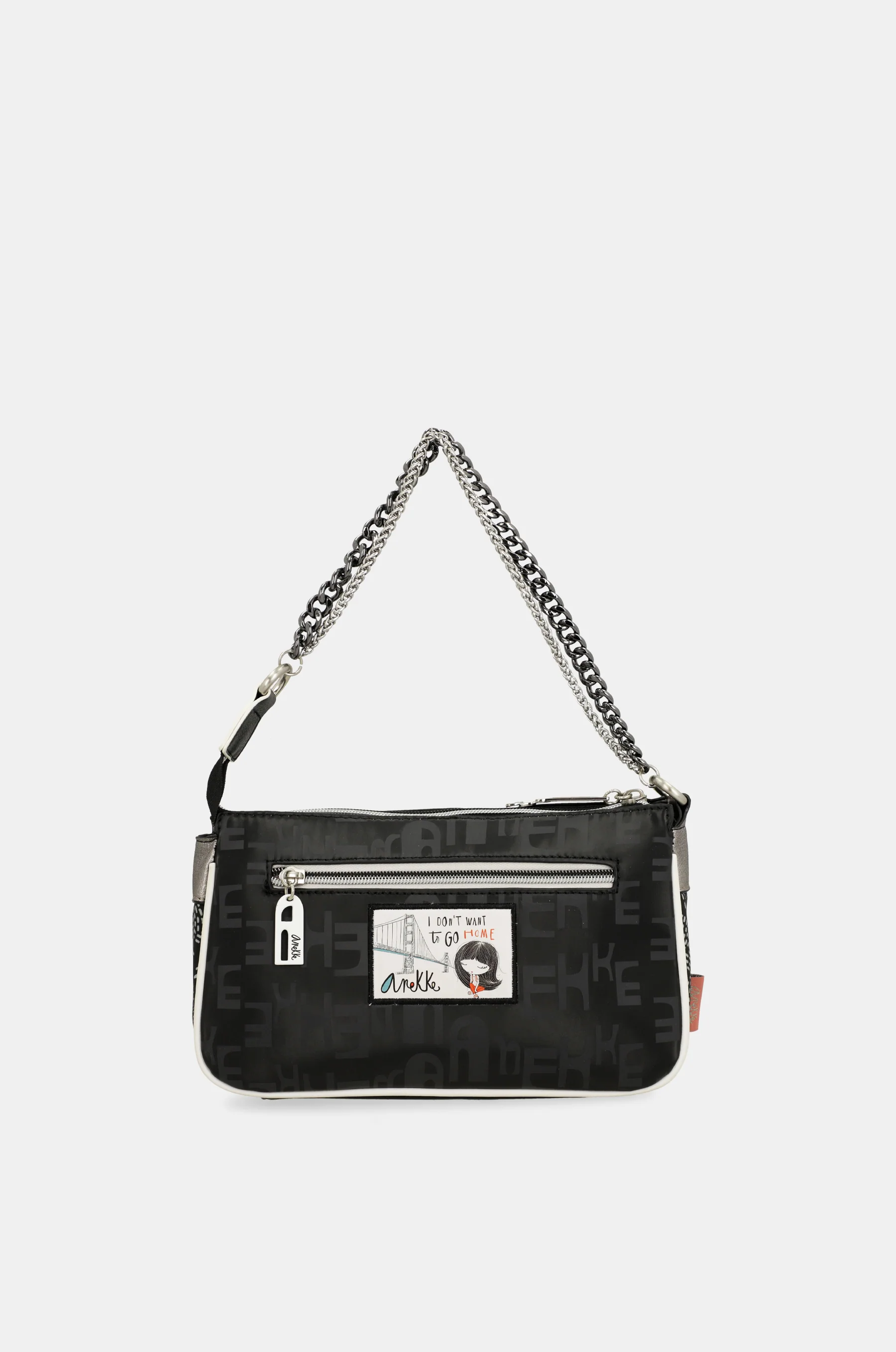Bolso con asa metálica Nature Sixties - Image 3