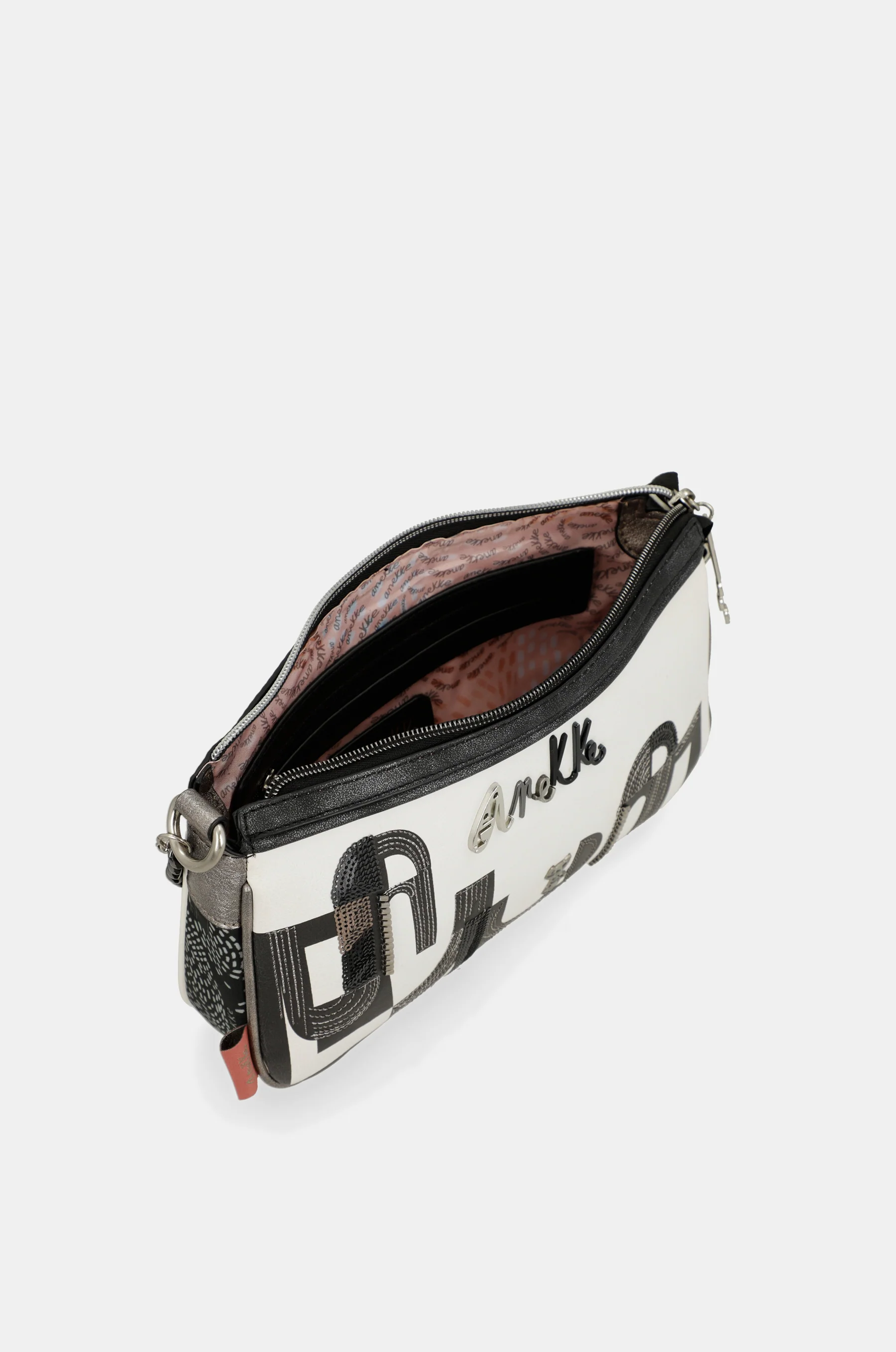 Bolso con asa metálica Nature Sixties - Image 5