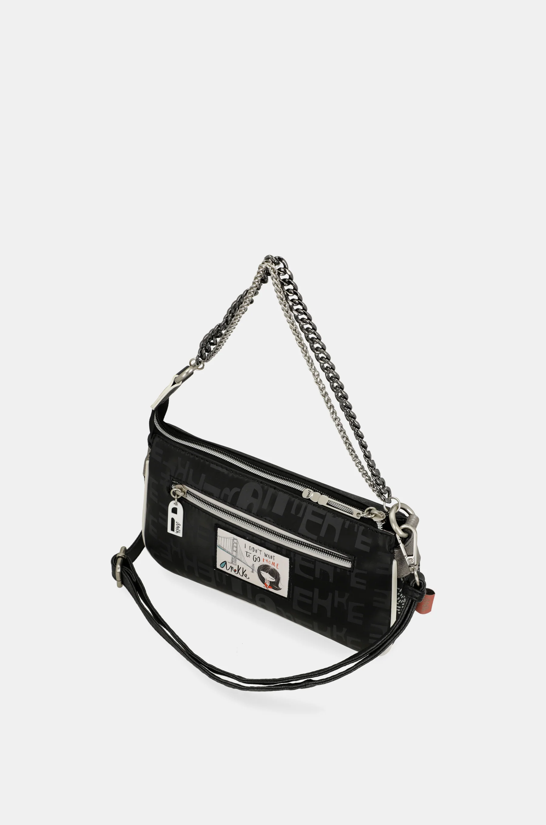Bolso con asa metálica Nature Sixties - Image 8