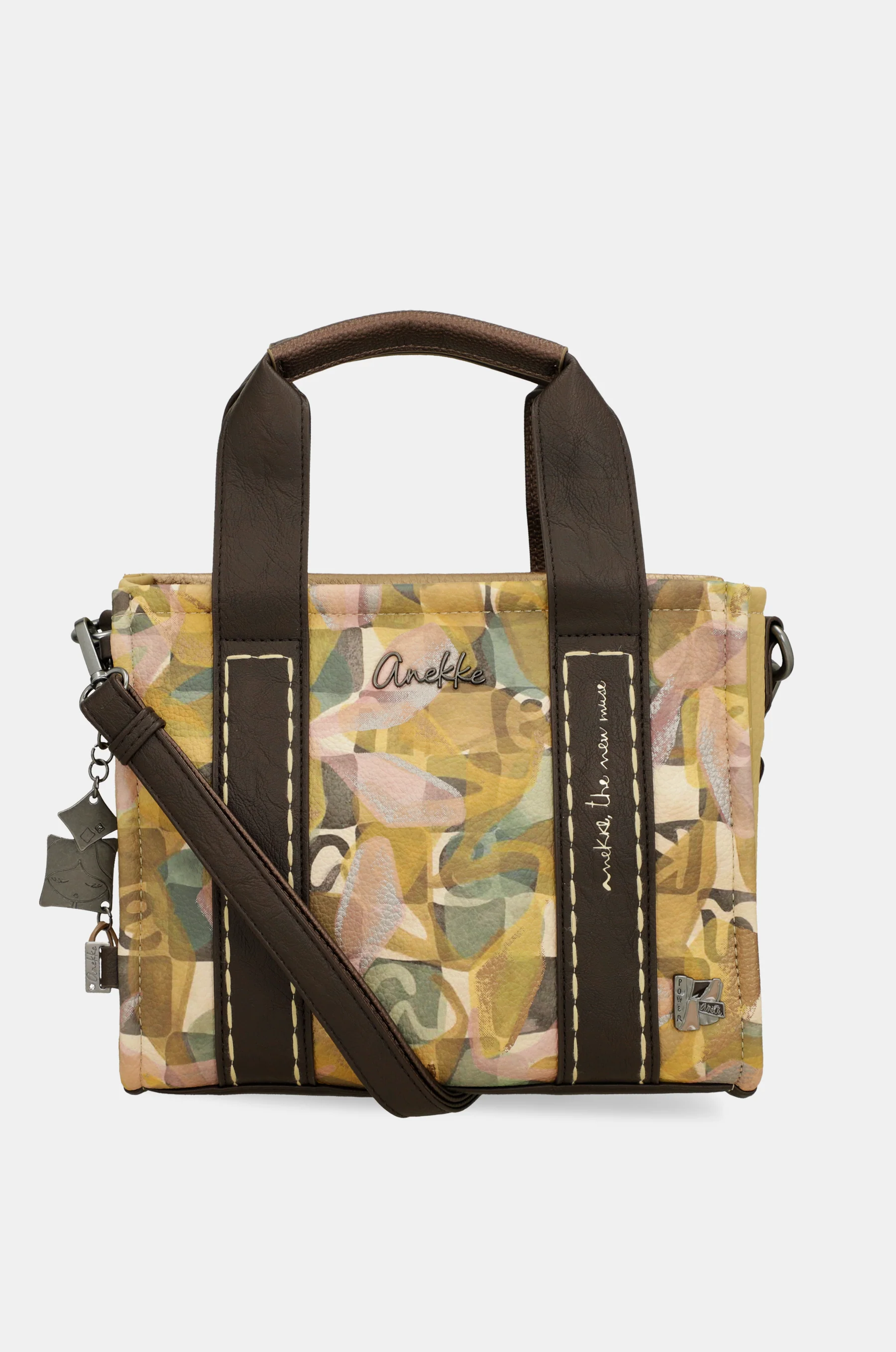 Bolso con dos asas y bandolera Bloom - Image 10