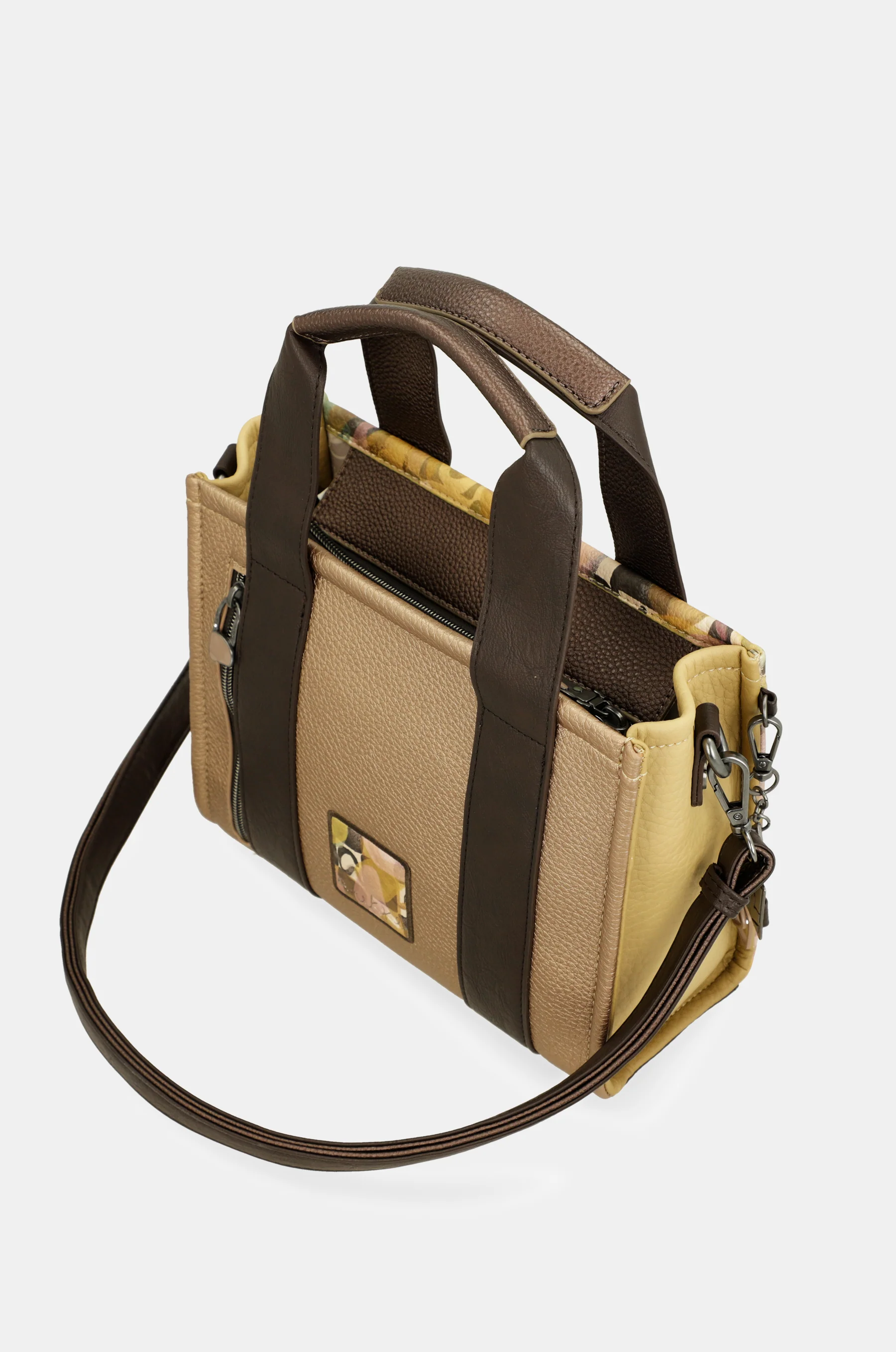 Bolso con dos asas y bandolera Bloom - Image 6