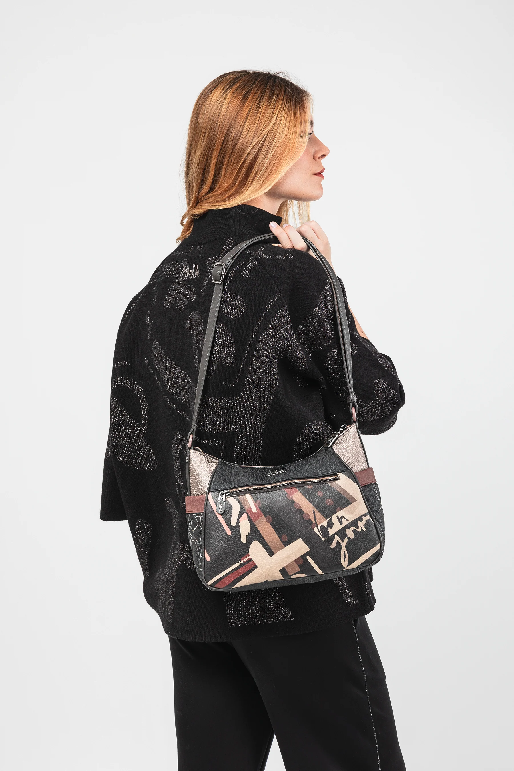 Bolso de hombro con bandolera grande Mademoiselle - Image 3