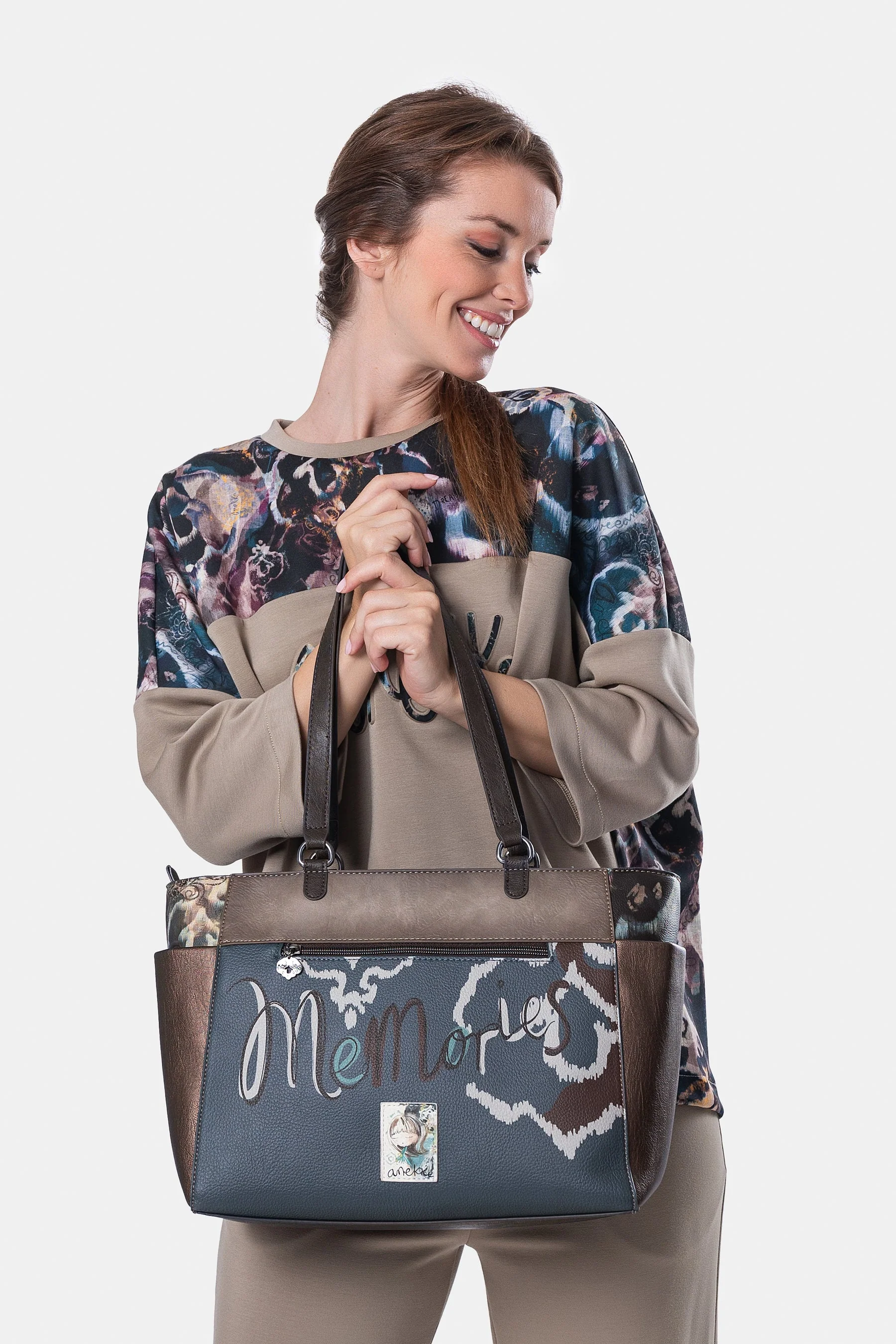 Bolso de hombro grande Manifesto - Image 4