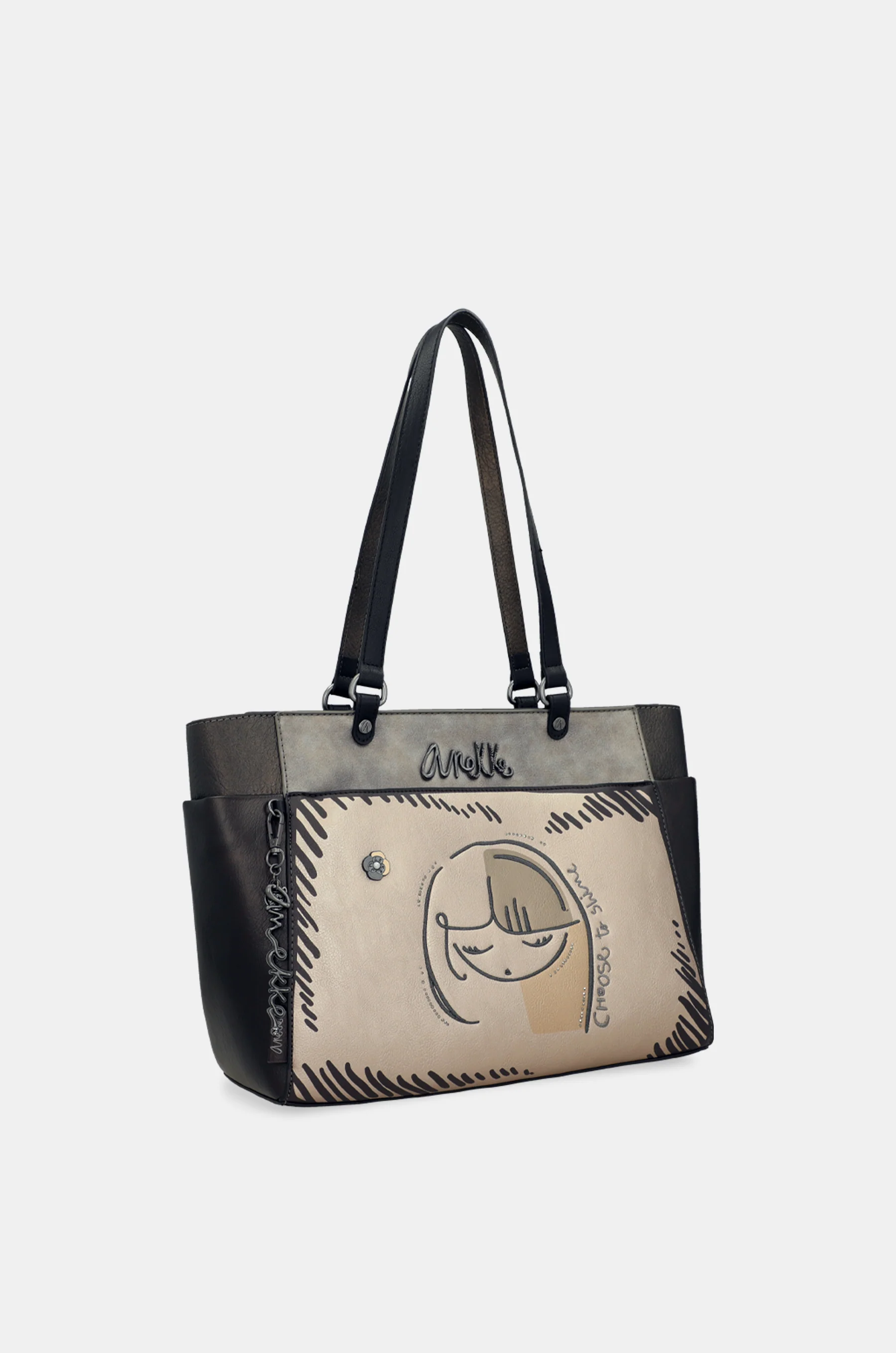 Bolso de hombro grande Nature Koko - Image 7
