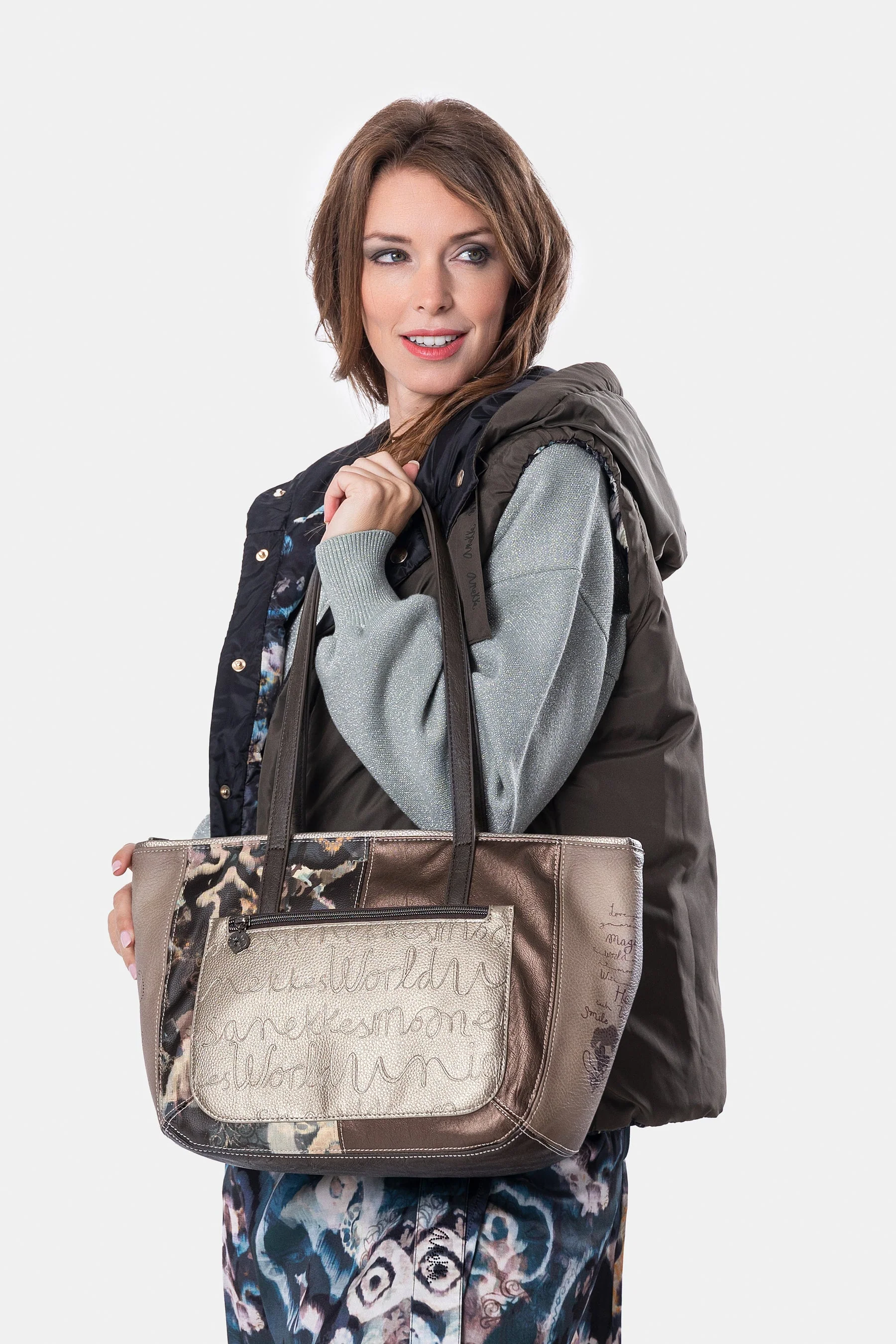 Bolso de hombro grande Real - Image 4