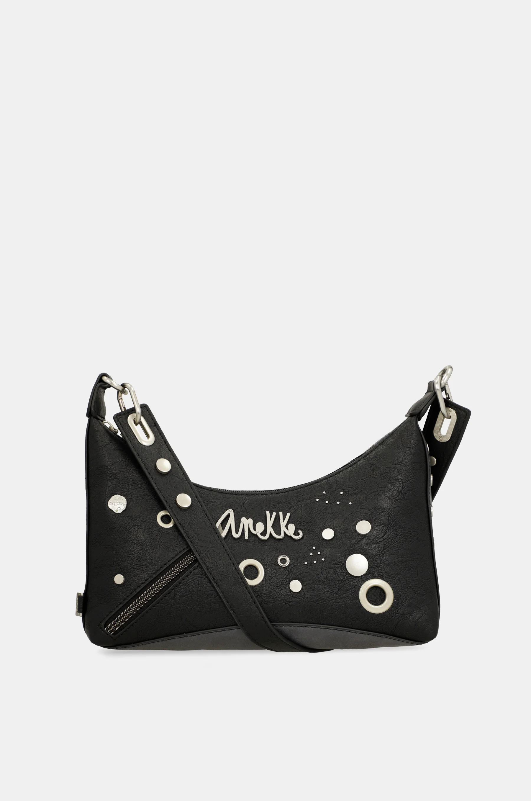 Bolso de hombro negro Crust - Image 7