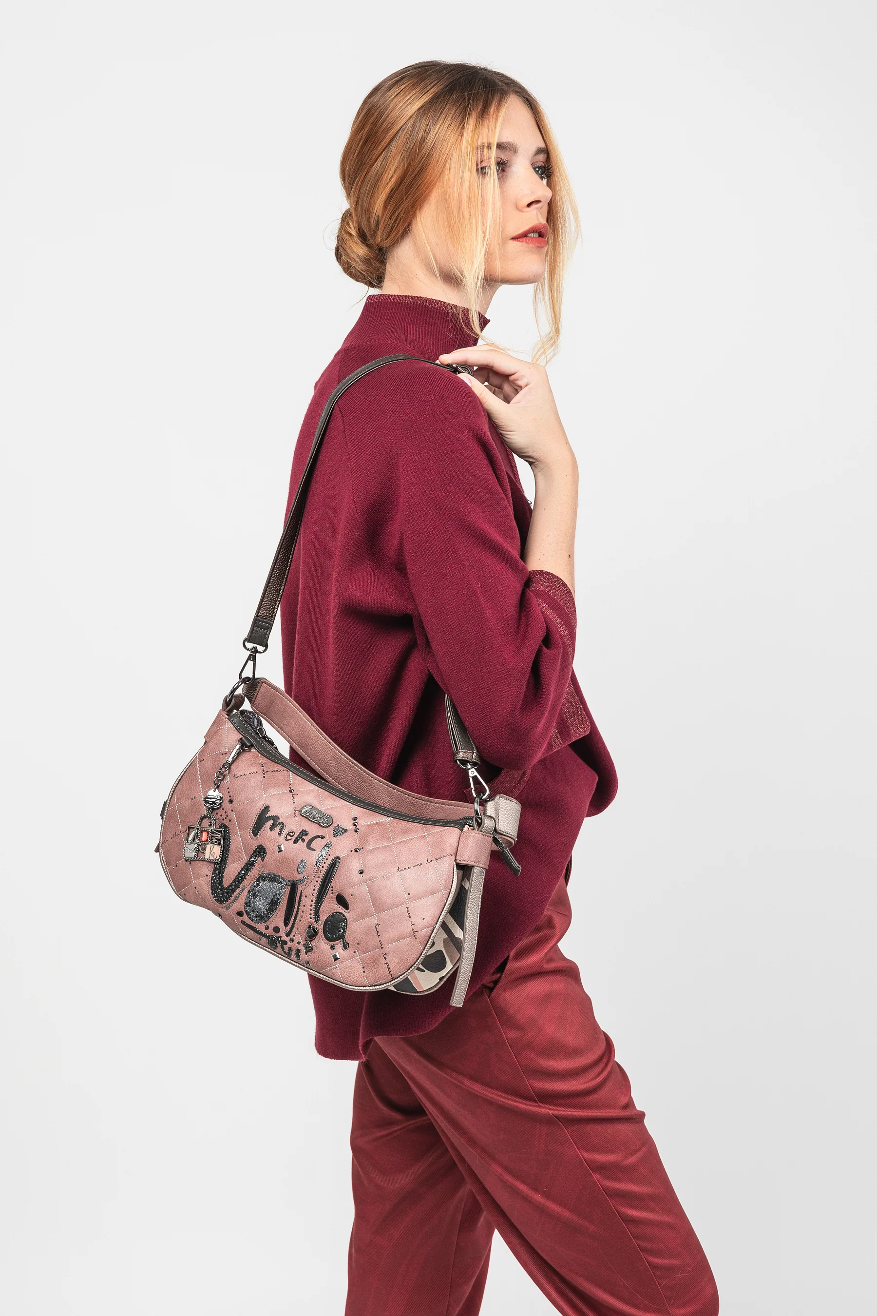 Bolso de hombro ovalado Parisian - Image 5