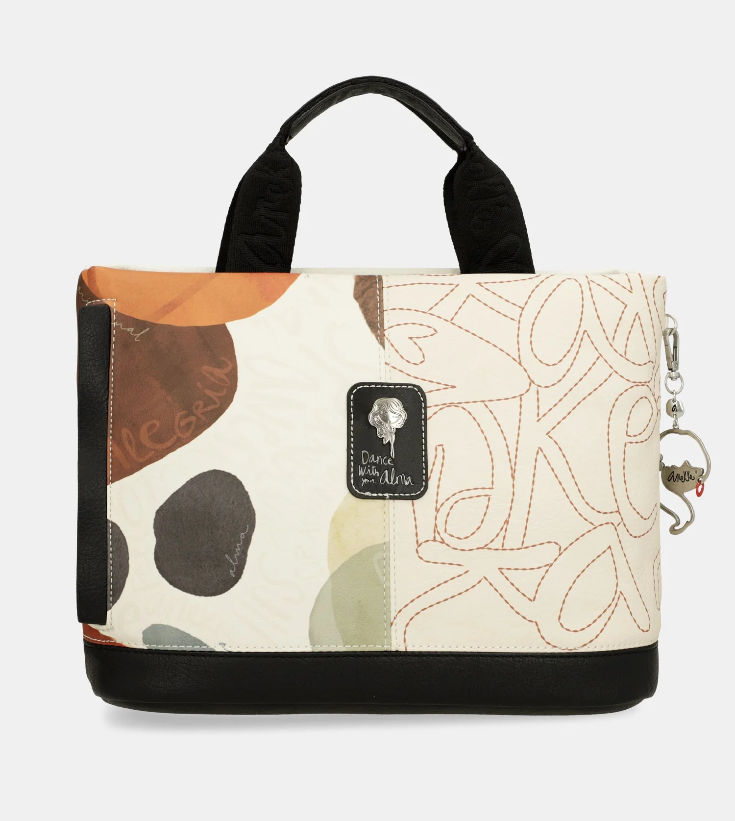 Bolso de mano con bandolera Lunares - Image 4