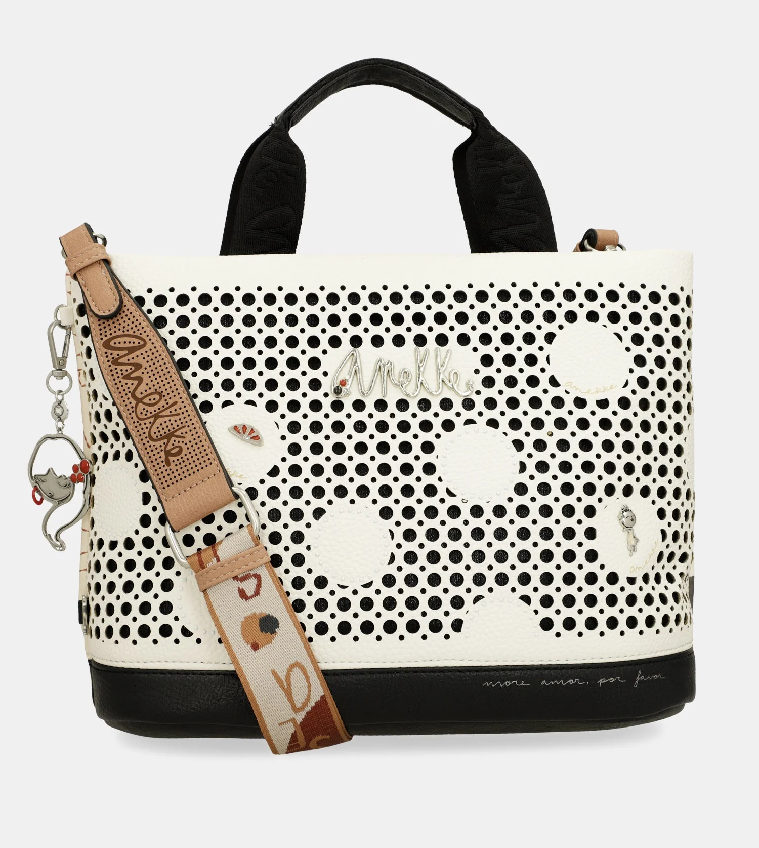 Bolso de mano con bandolera Lunares - Image 7