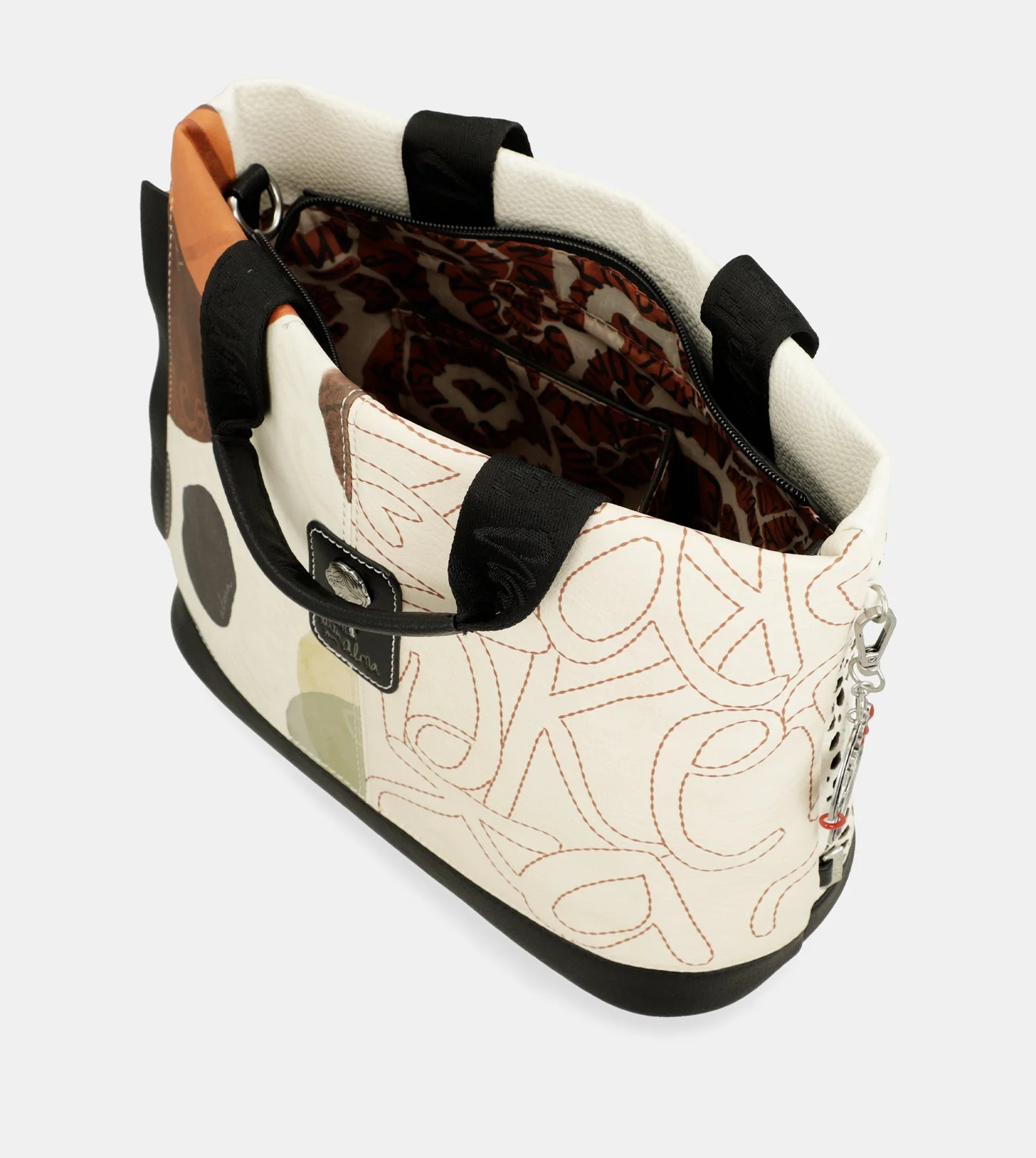 Bolso de mano con bandolera Lunares - Image 9
