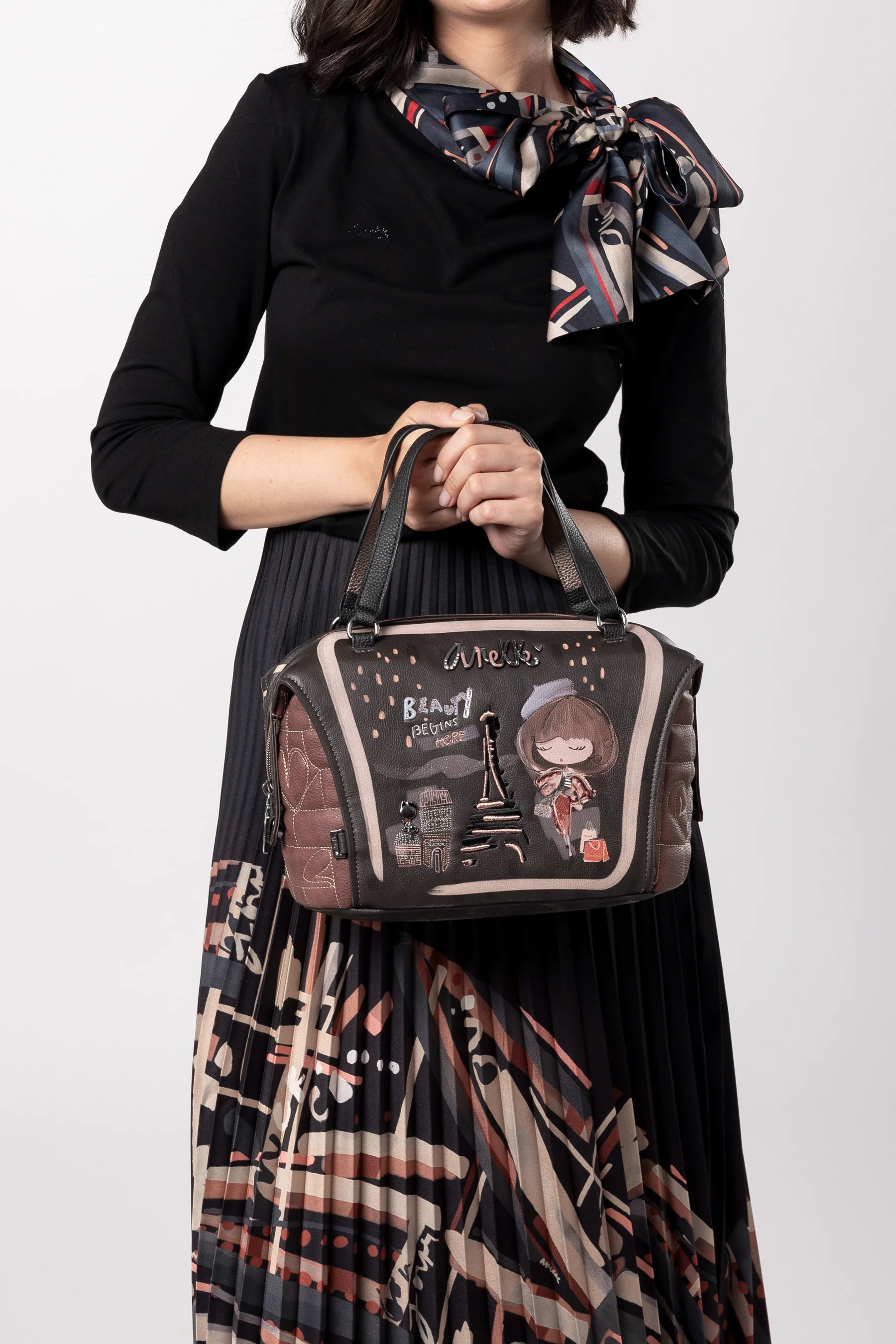 Bolso de mano con bandolera Mademoiselle - Image 2