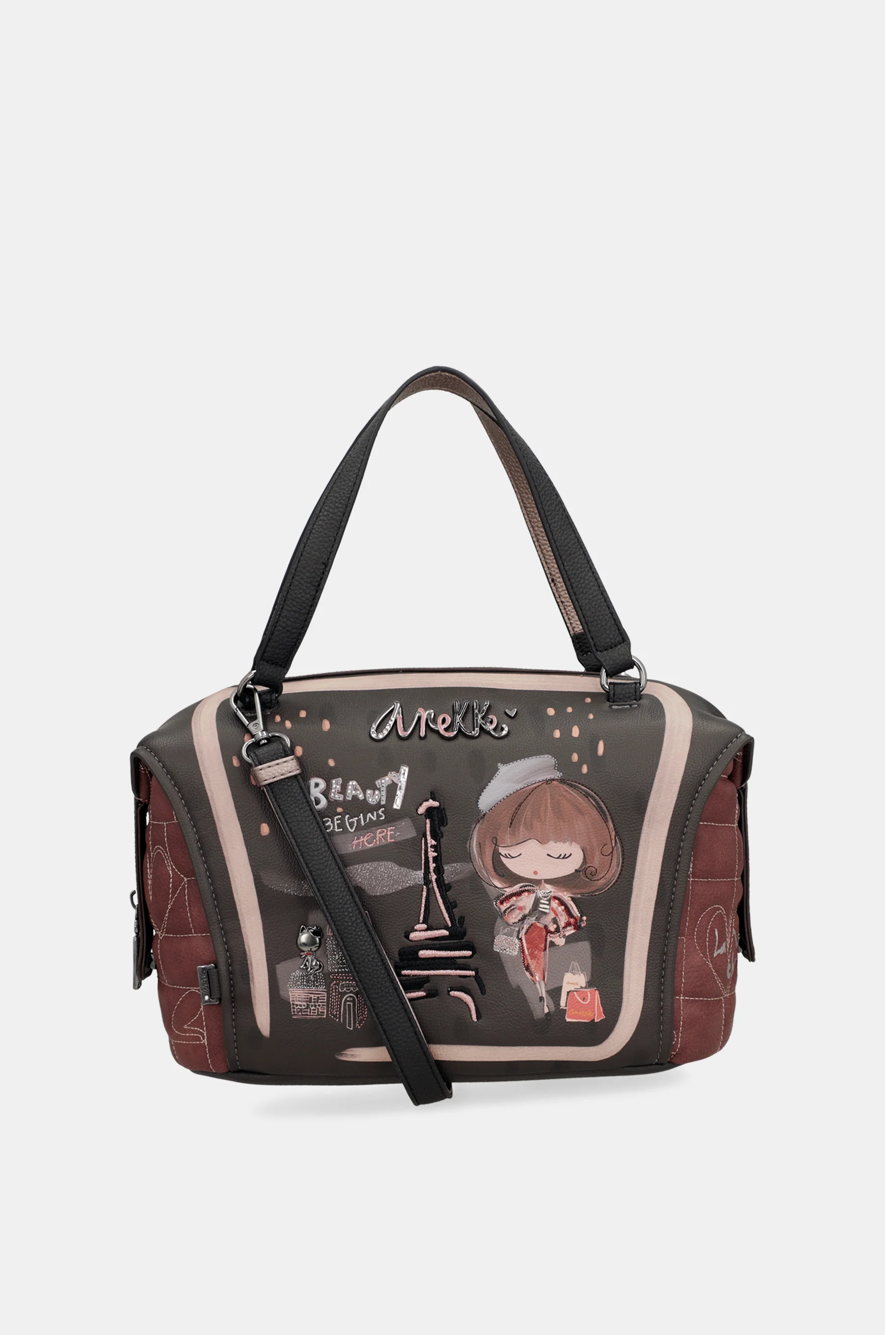 Bolso de mano con bandolera Mademoiselle - Image 9