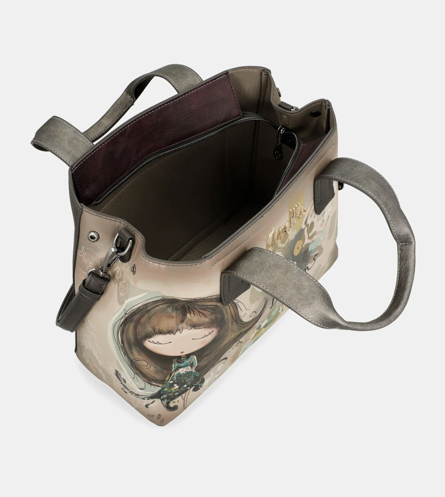Bolso de mano con bandolera Real - Image 7