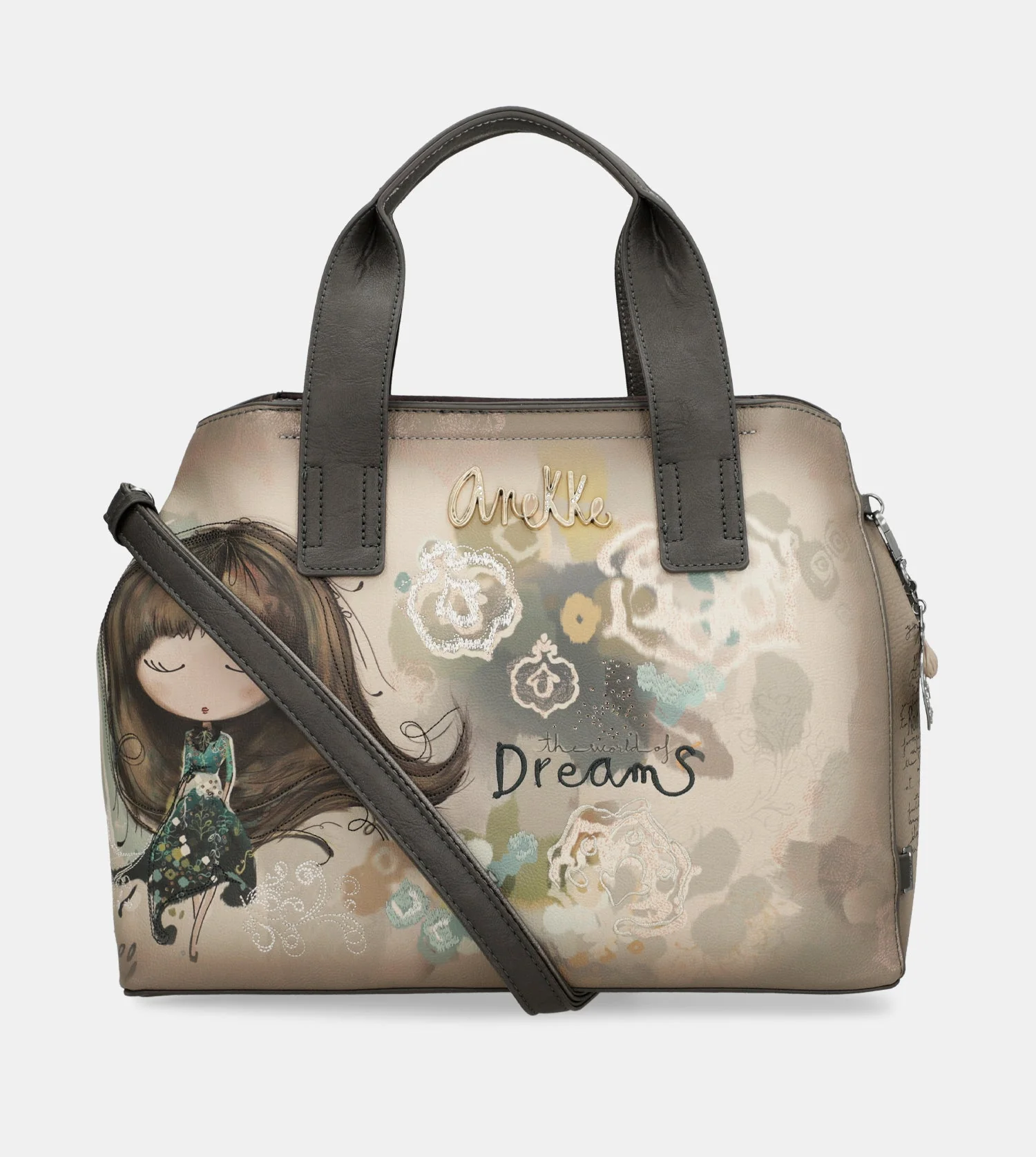Bolso de mano con bandolera Real - Image 8