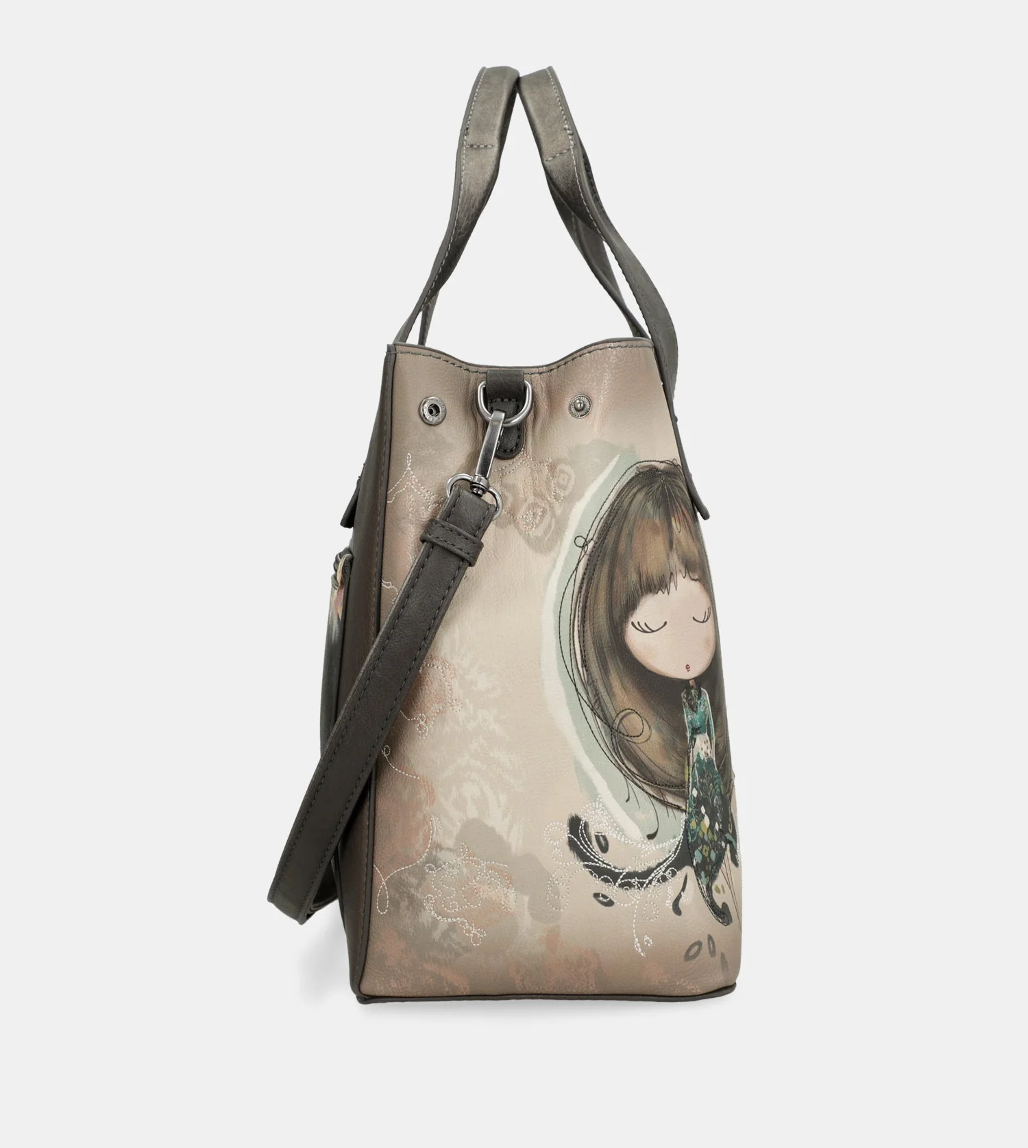 Bolso de mano con bandolera Real - Image 9