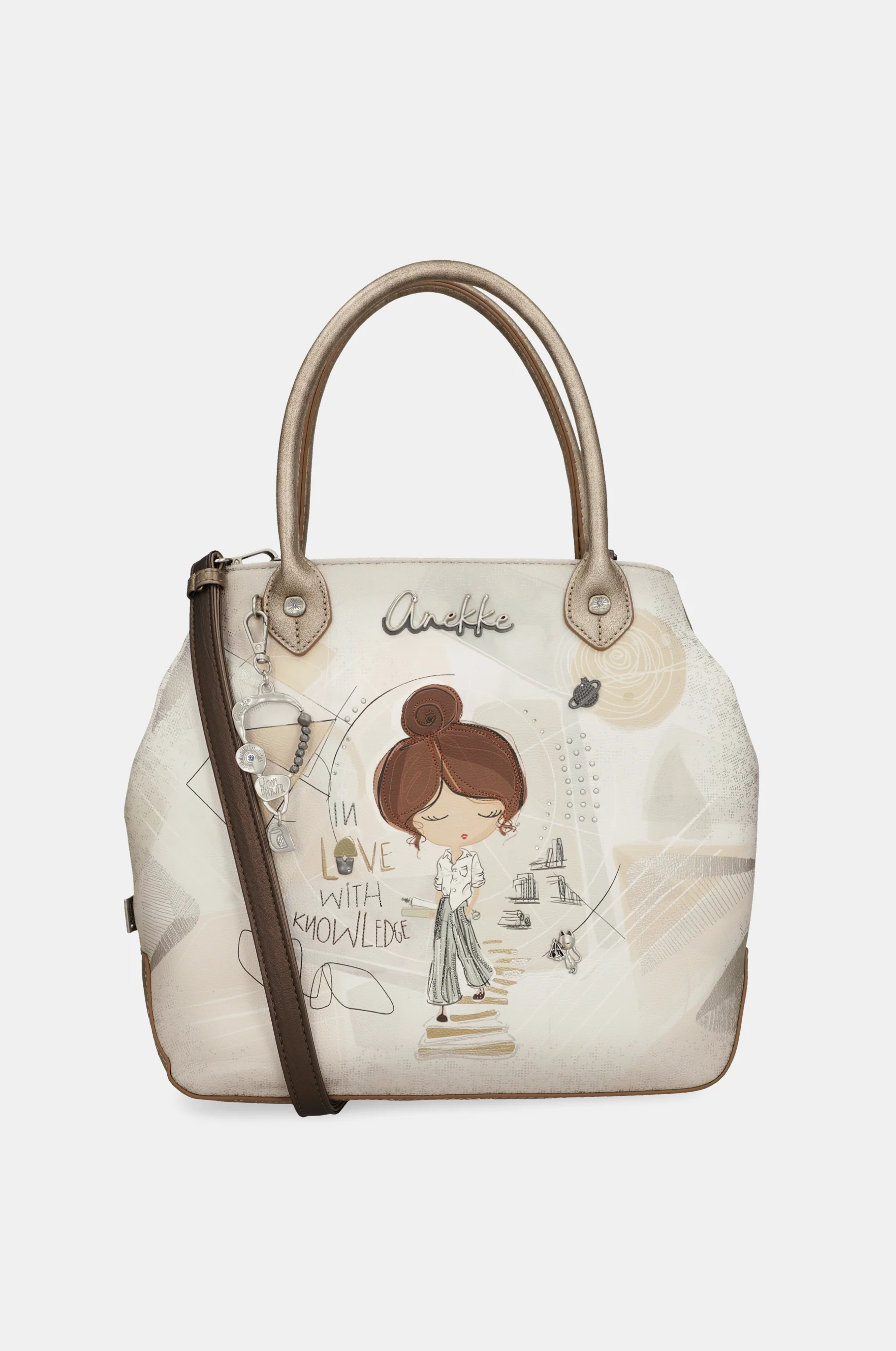 Bolso de mano con bandolera Sophia - Image 10