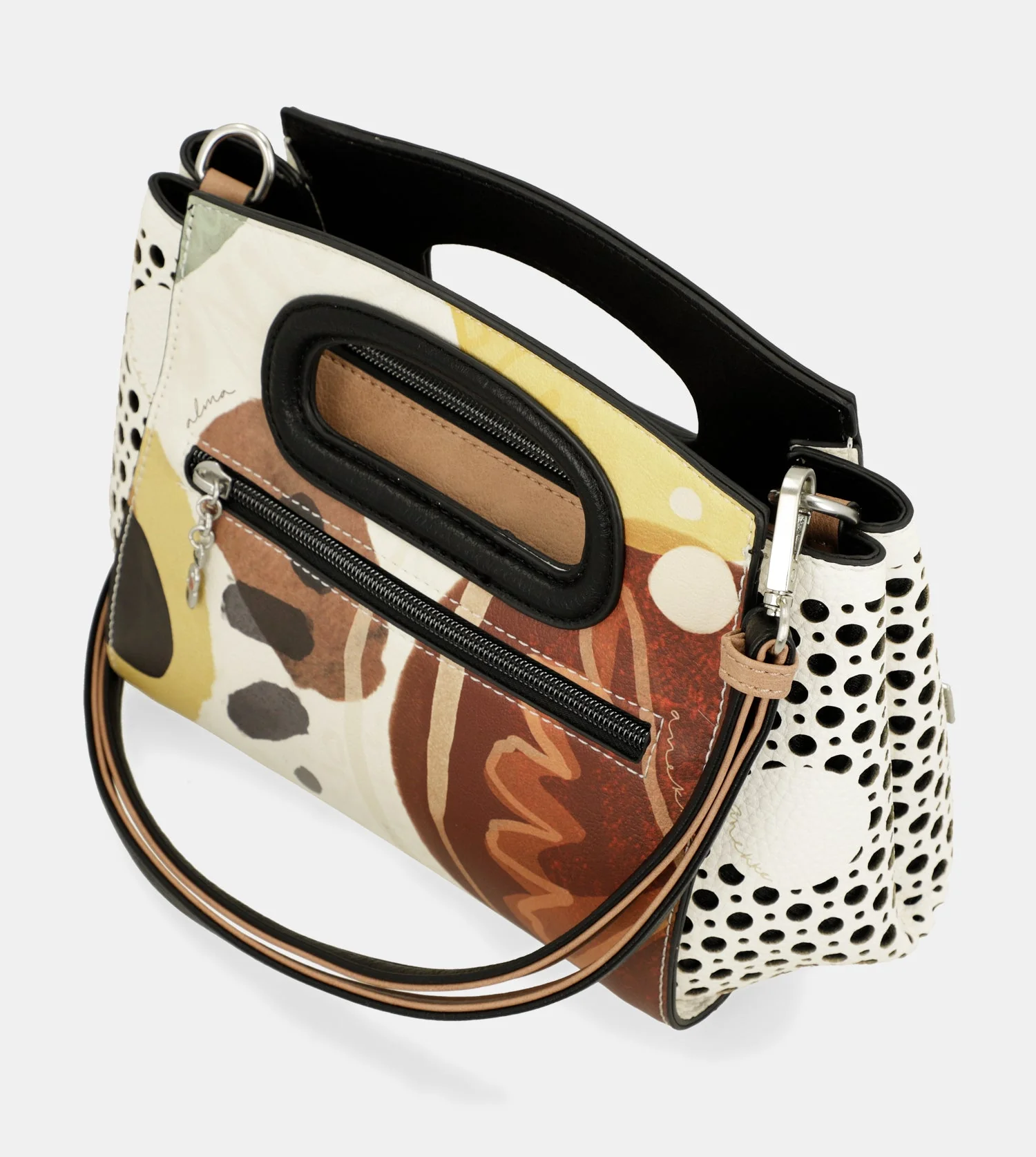 Bolso de mano con bandolera Alma - Image 9