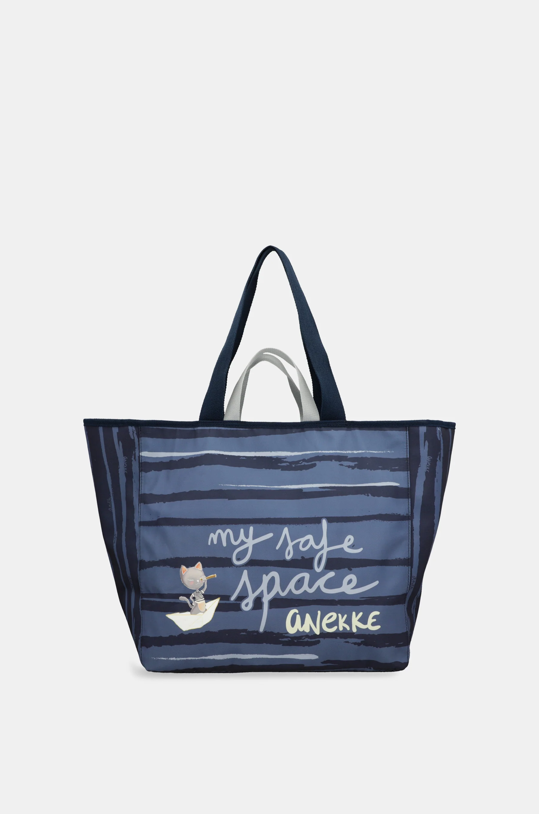 Bolso de playa grande azul - Image 6