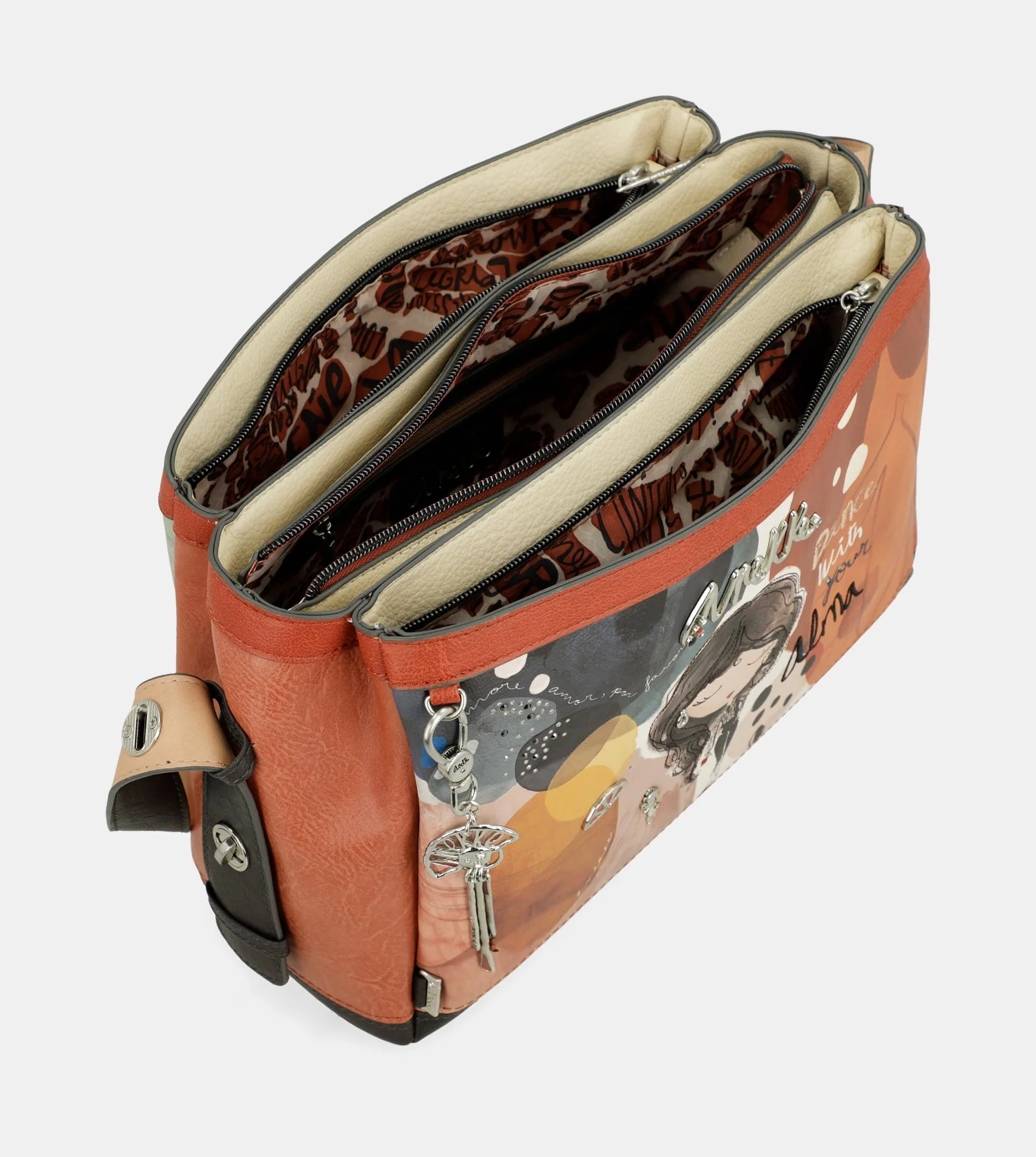 Bolso triple compartimento Alma - Image 7