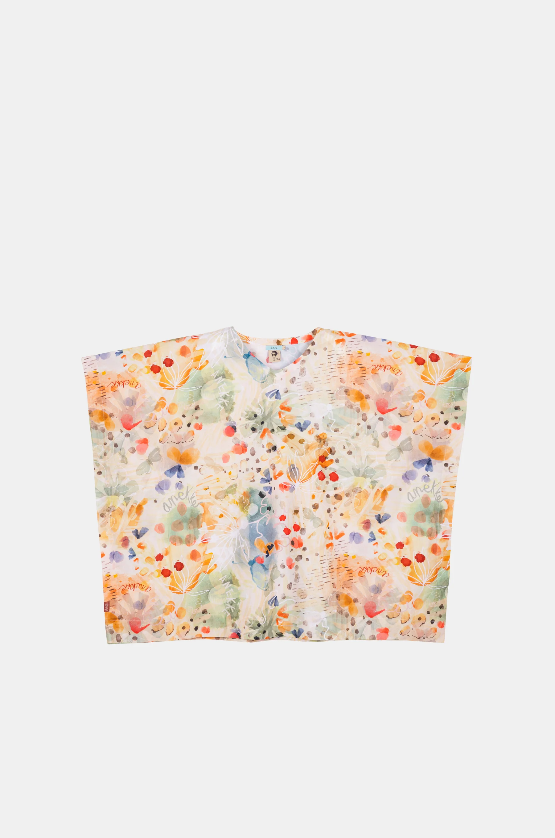 Caftán estampado naturaleza - Image 4