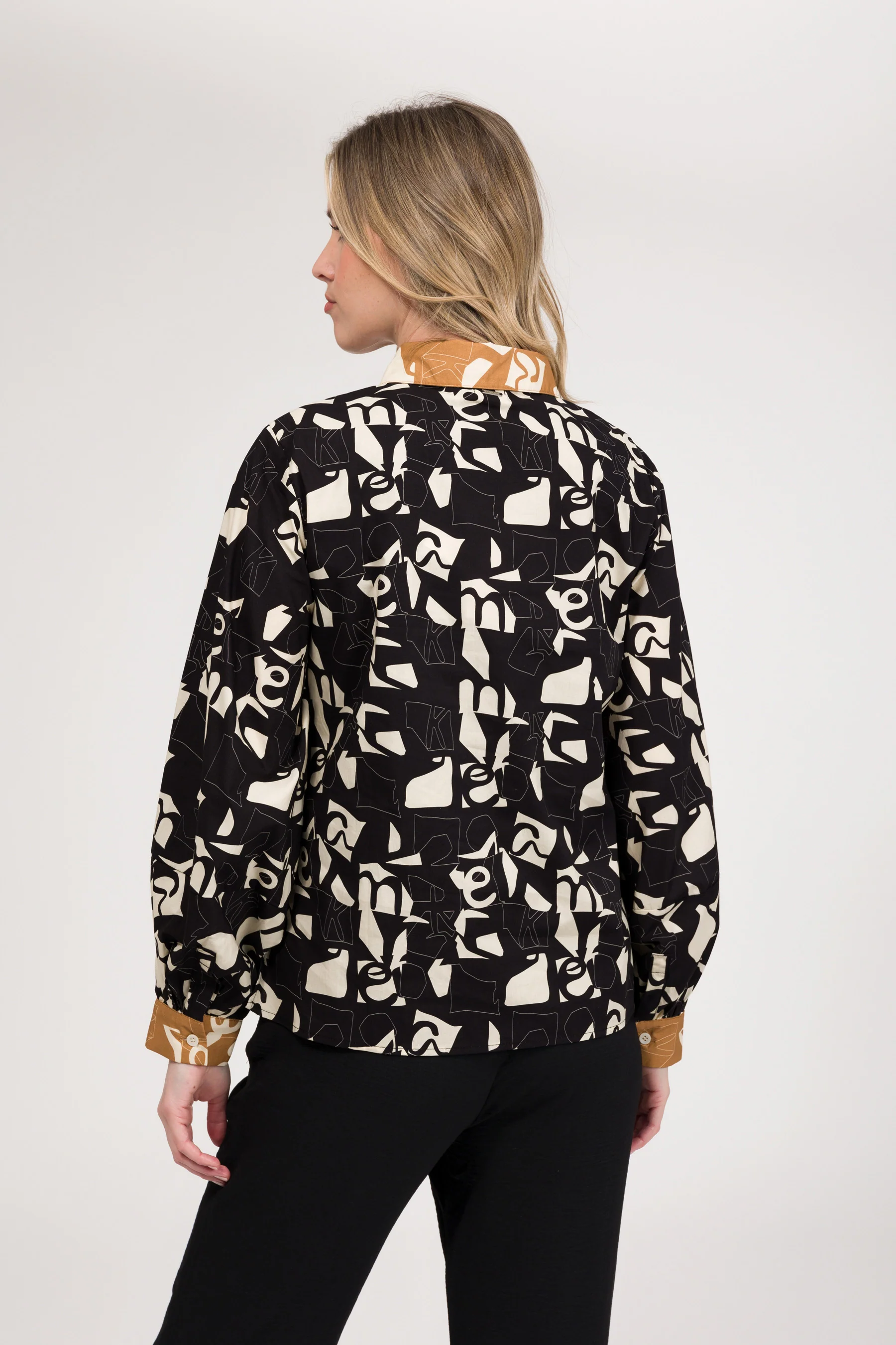 Camisa de manga larga estampada Bloom - Image 4