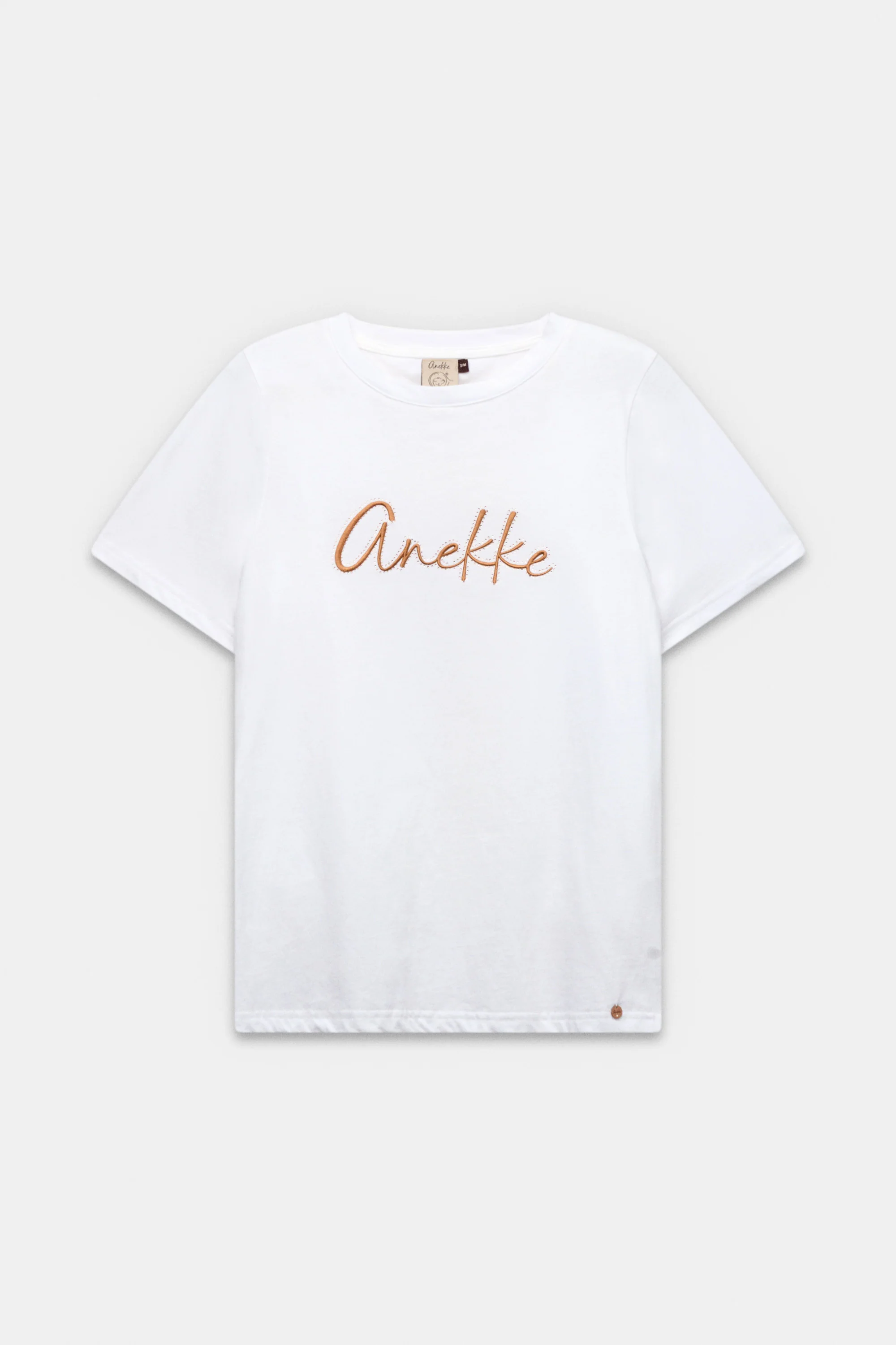 Camiseta de manga corta blanca