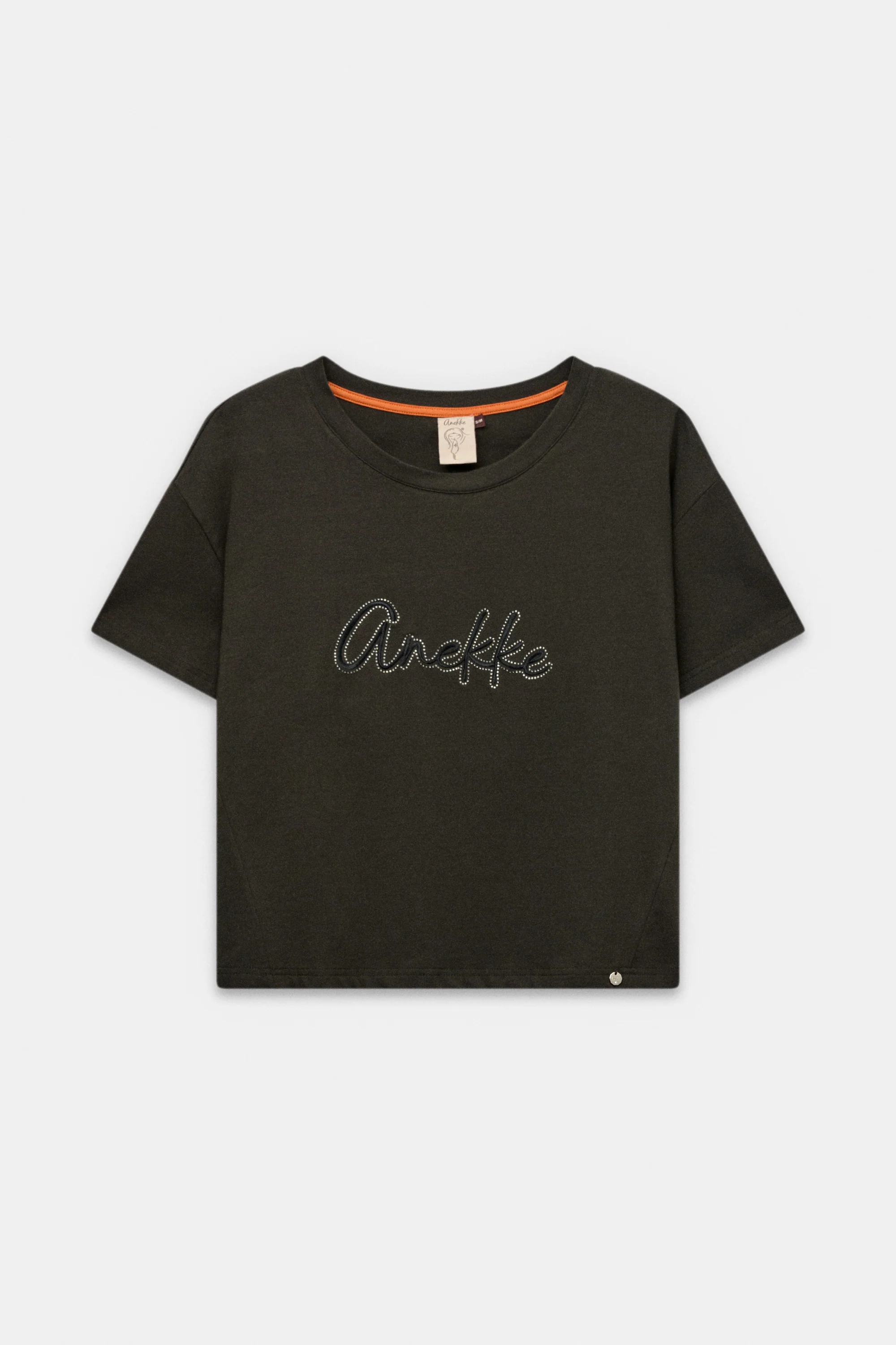 Camiseta de manga corta negra