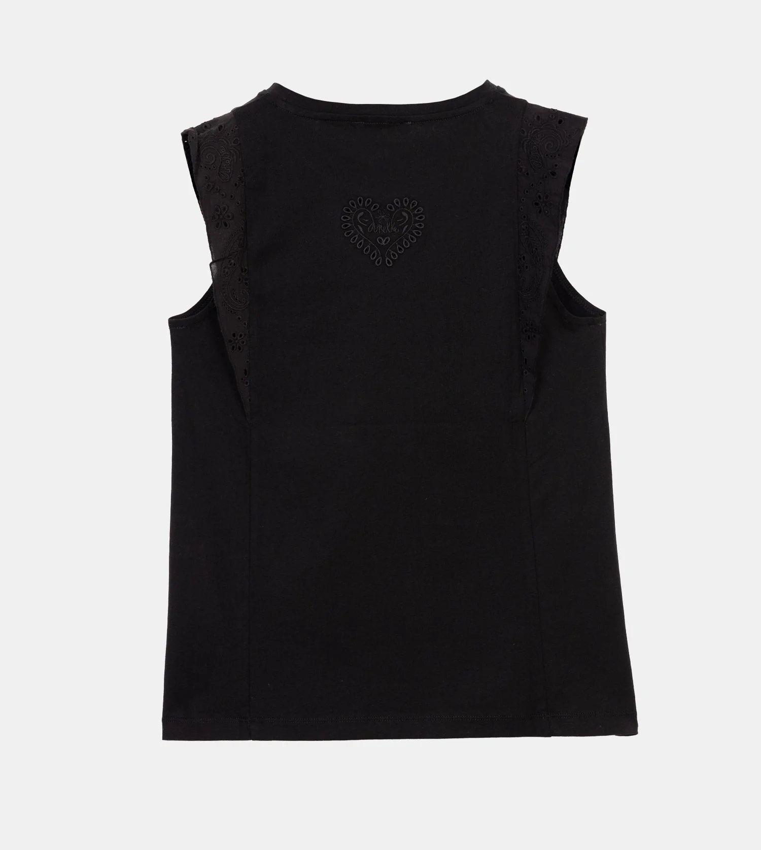 Camiseta sin mangas negra Anekke - Image 3