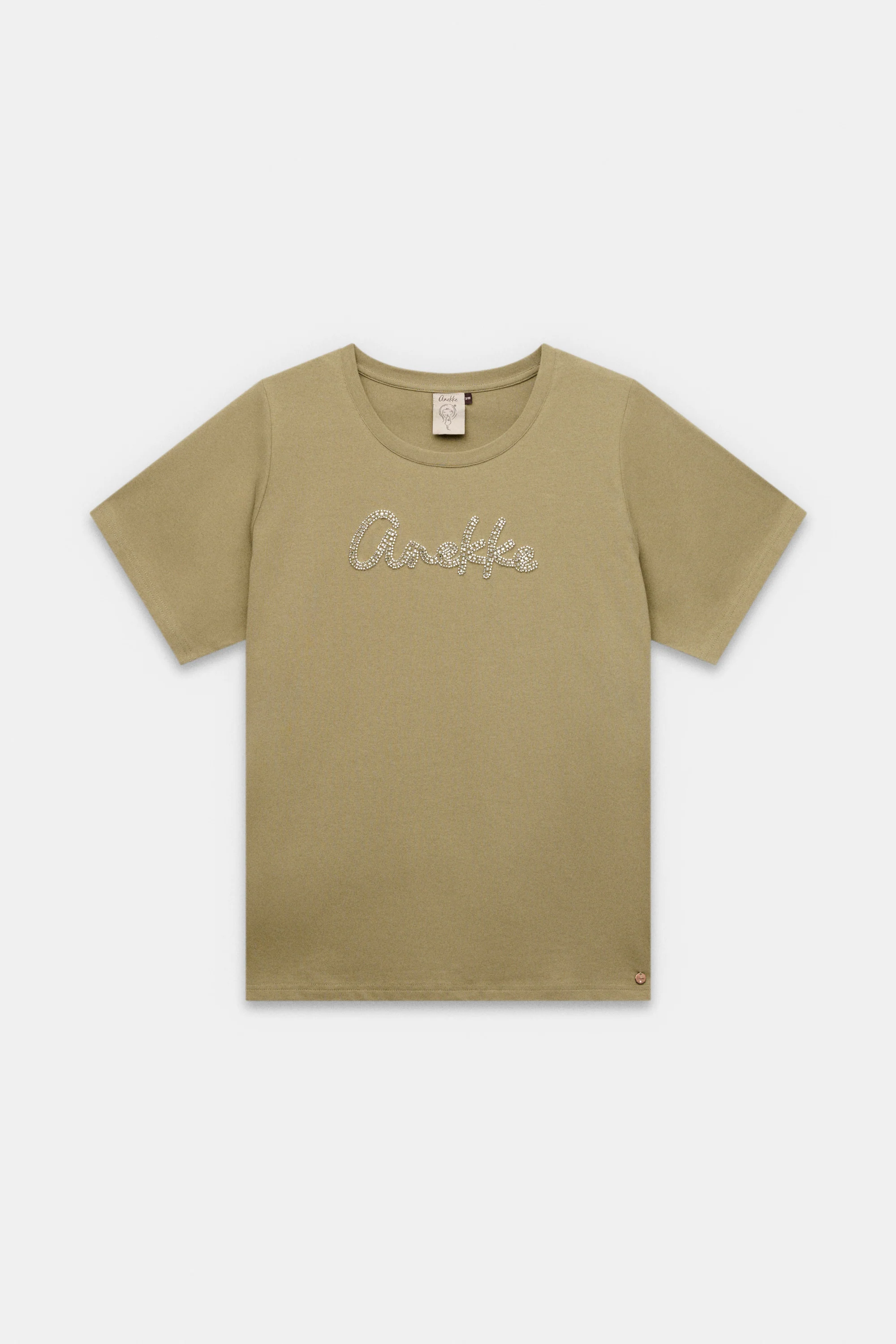 Camiseta verde con logo