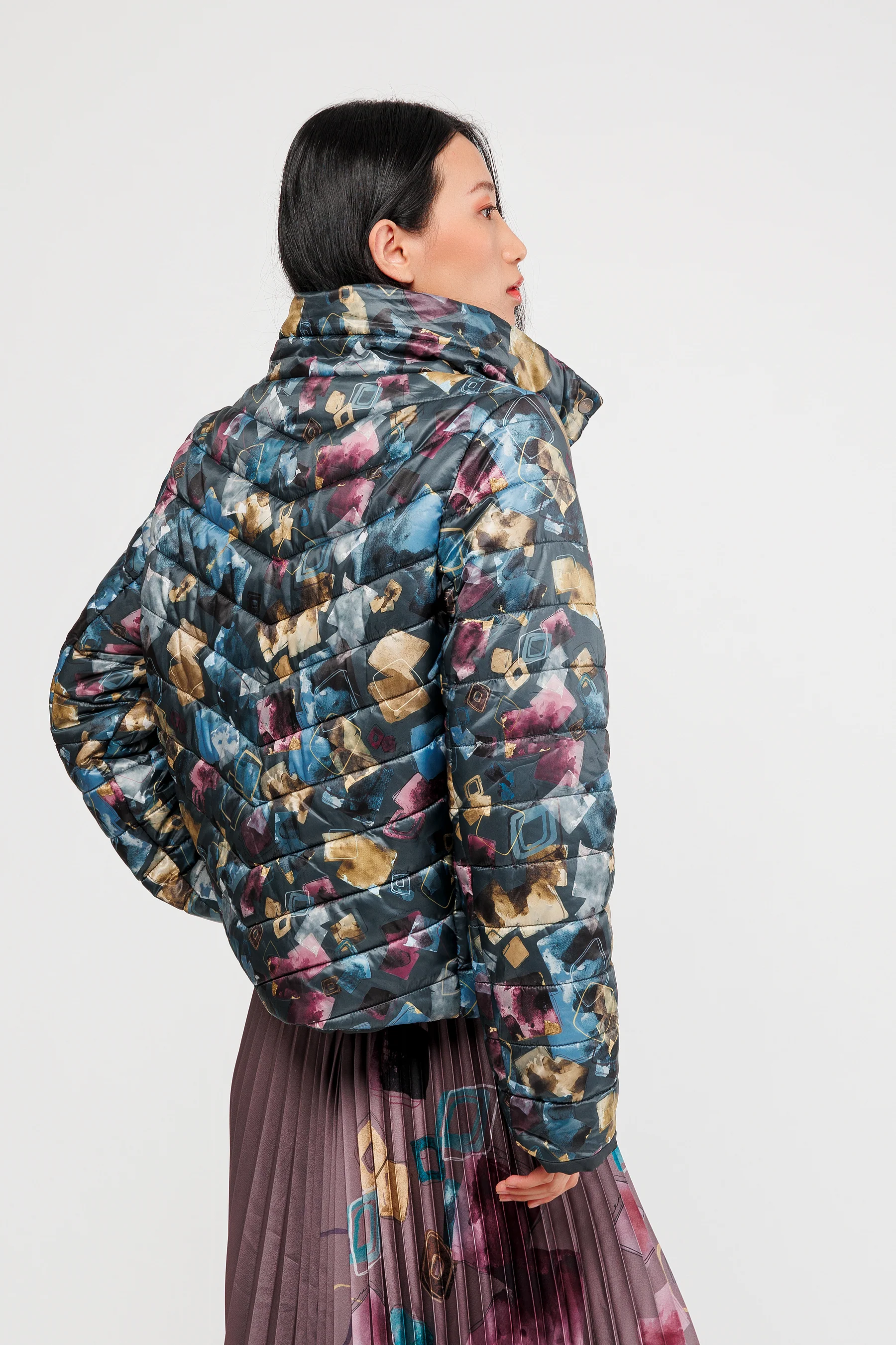Chaqueta reversible verde - Image 4
