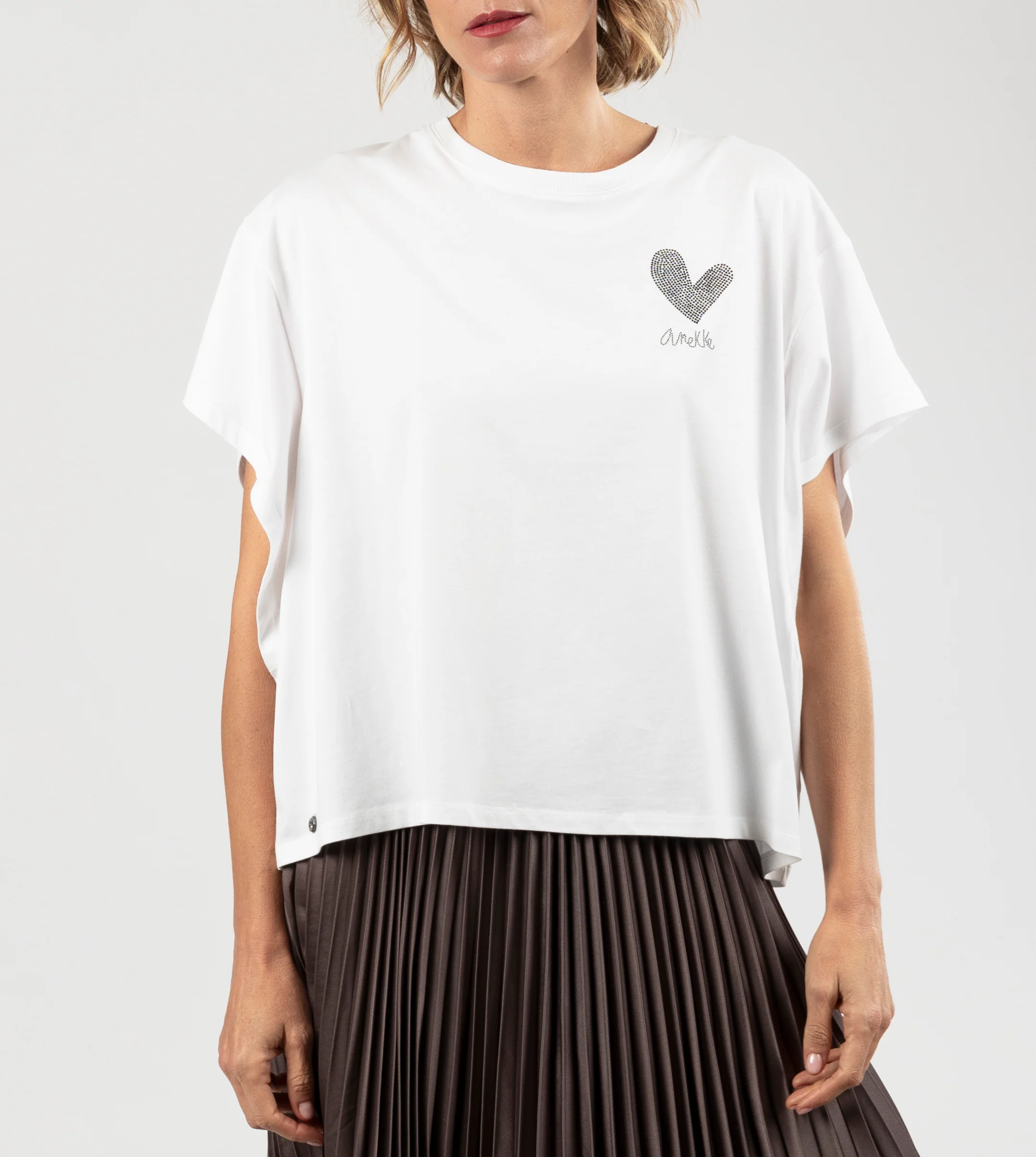 Crop top blanco Anekke - Image 2