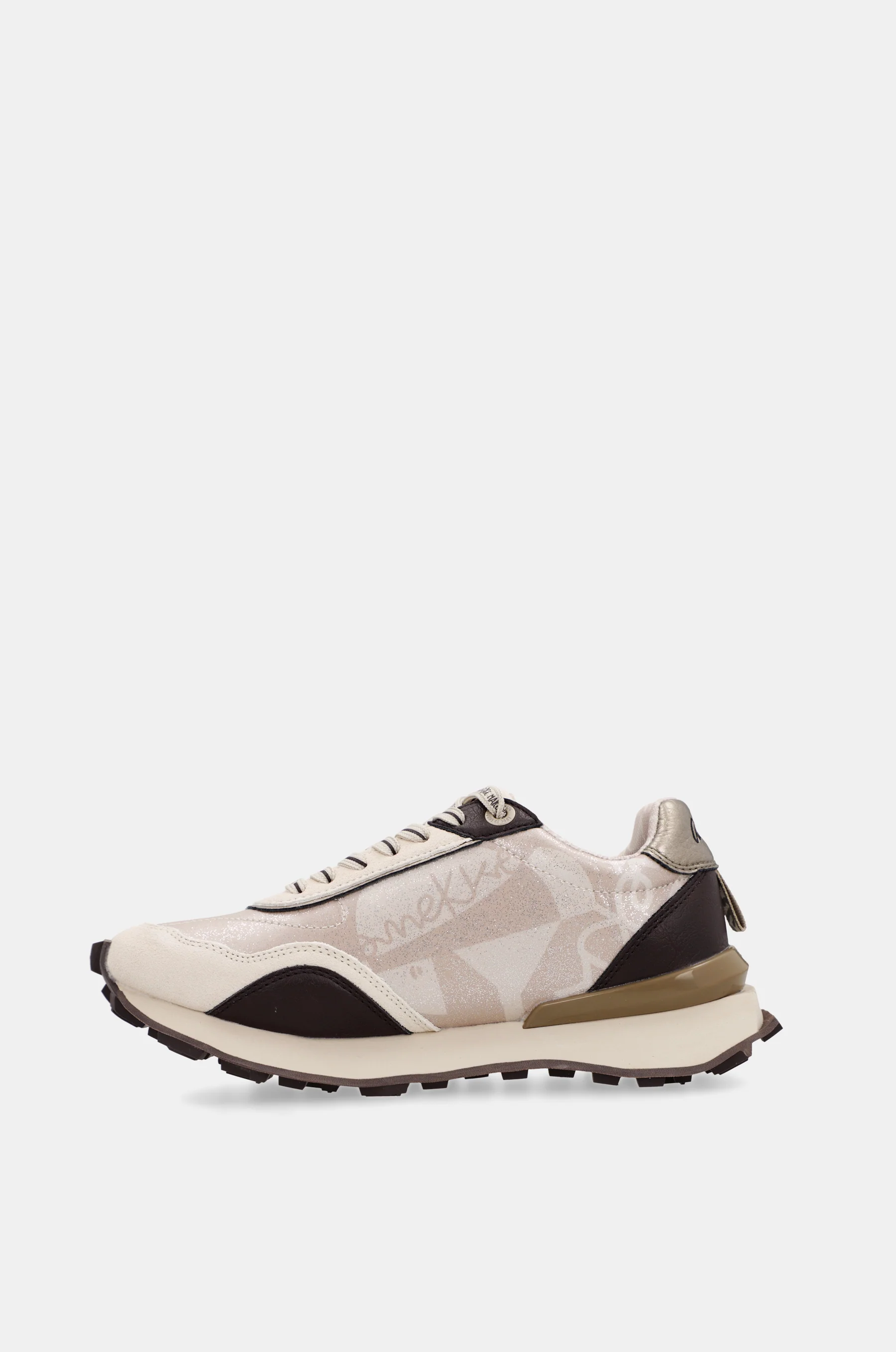 Deportivos beige con detalles en marrón - Image 5