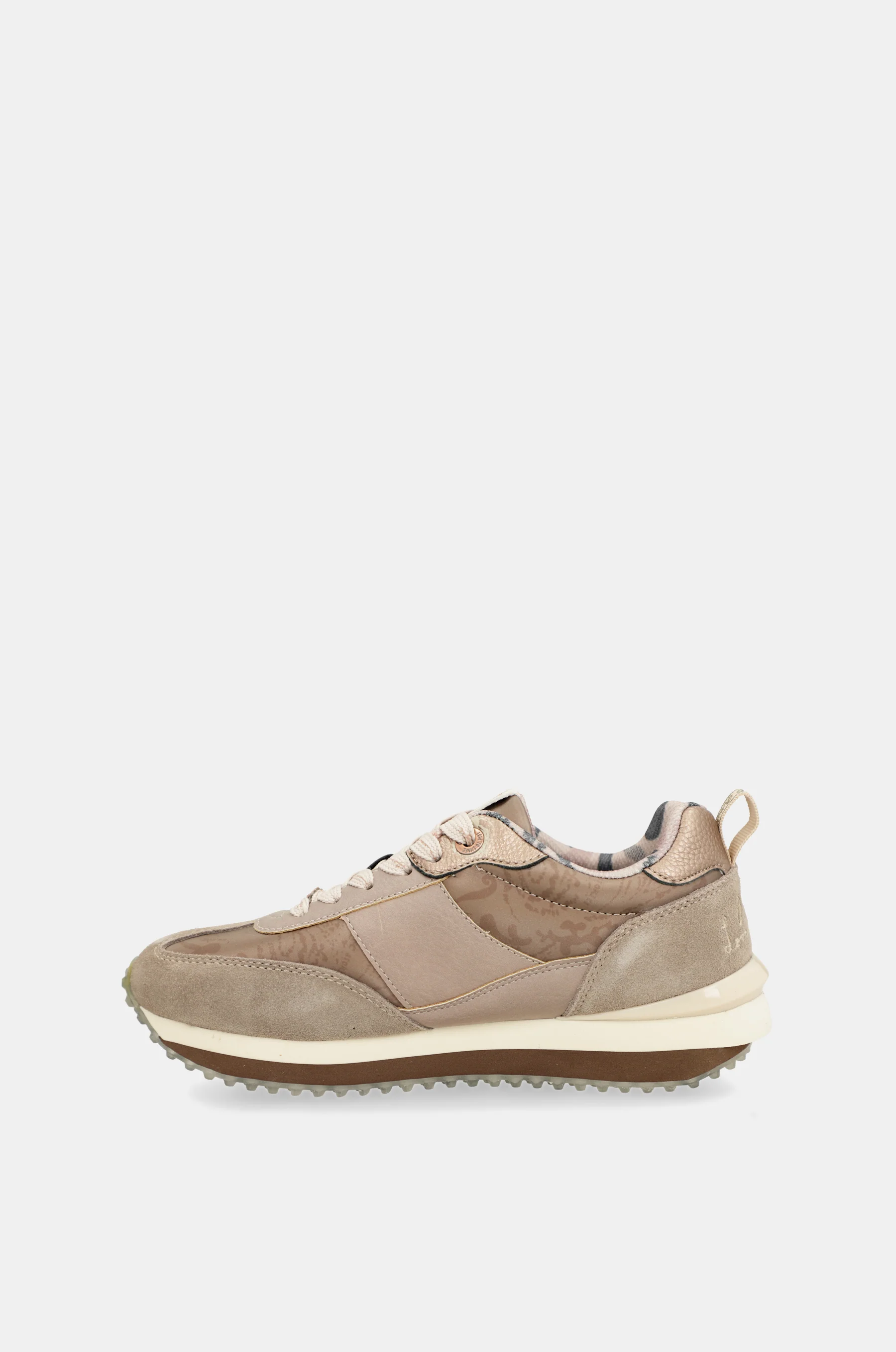 Deportivos beige suela multicolor - Image 7