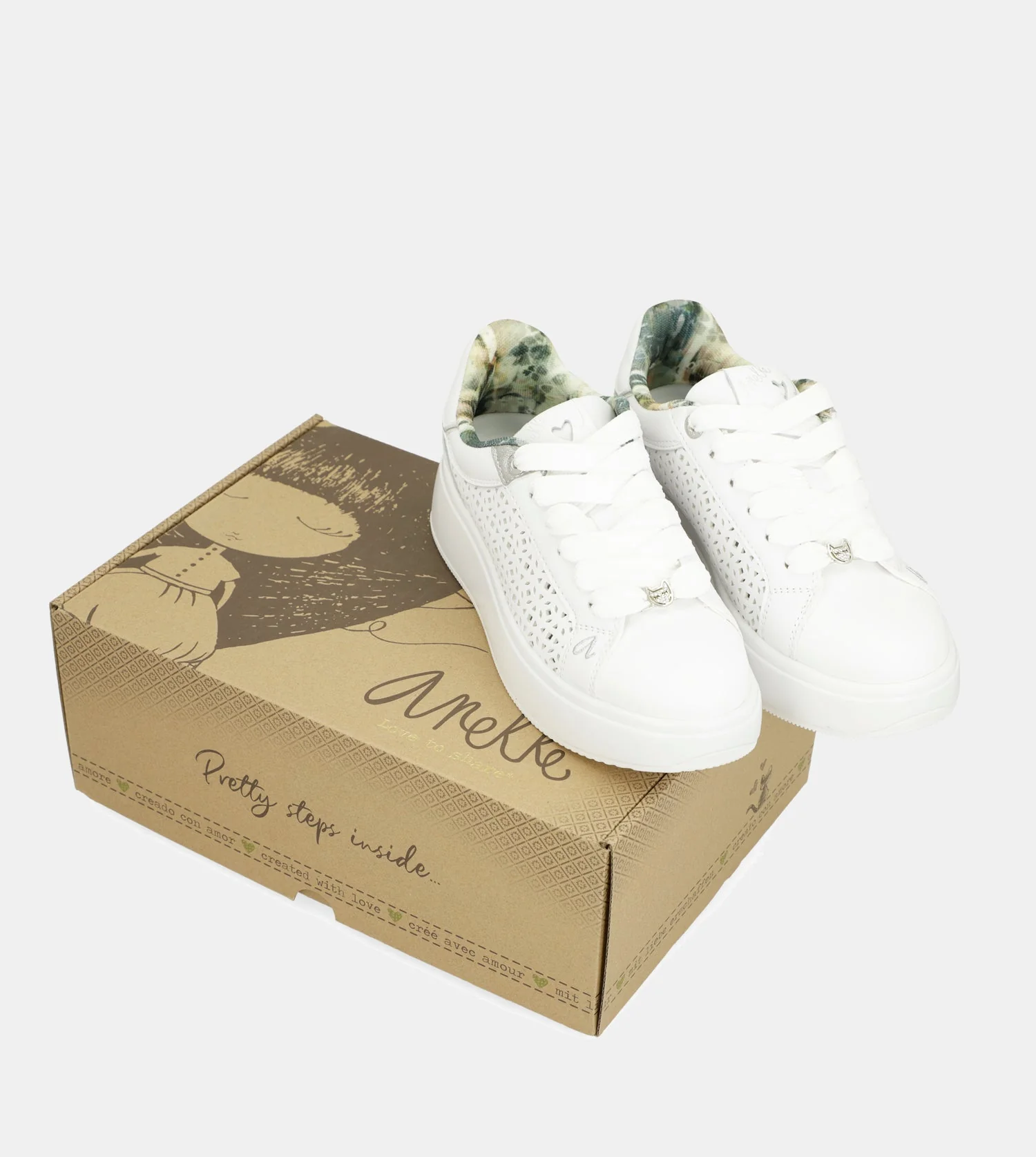 Deportivos blancos Lunares - Image 6