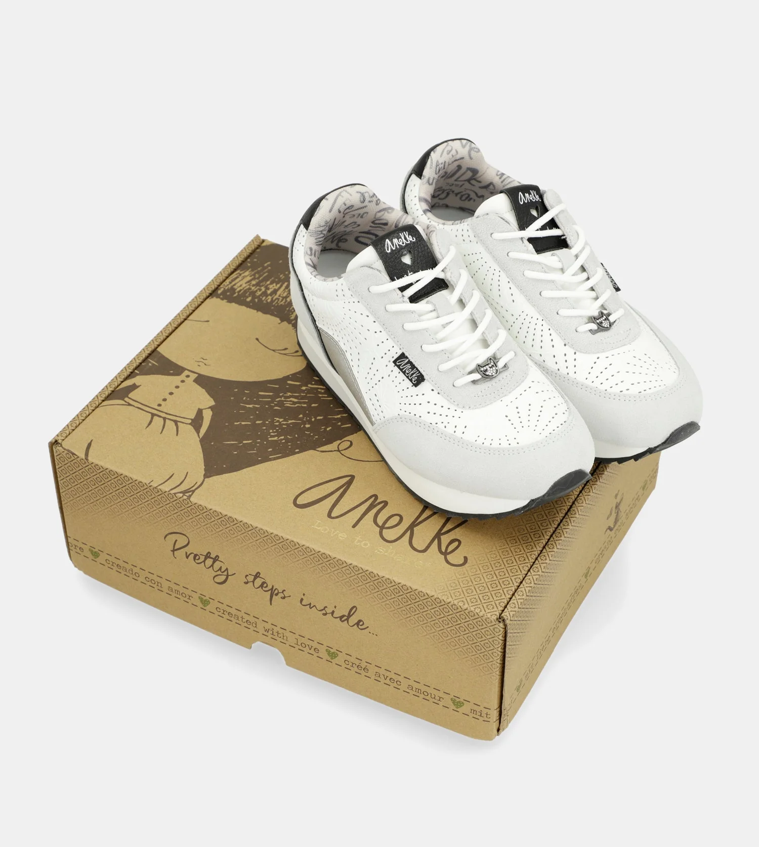 Deportivos blancos Lunares - Image 6