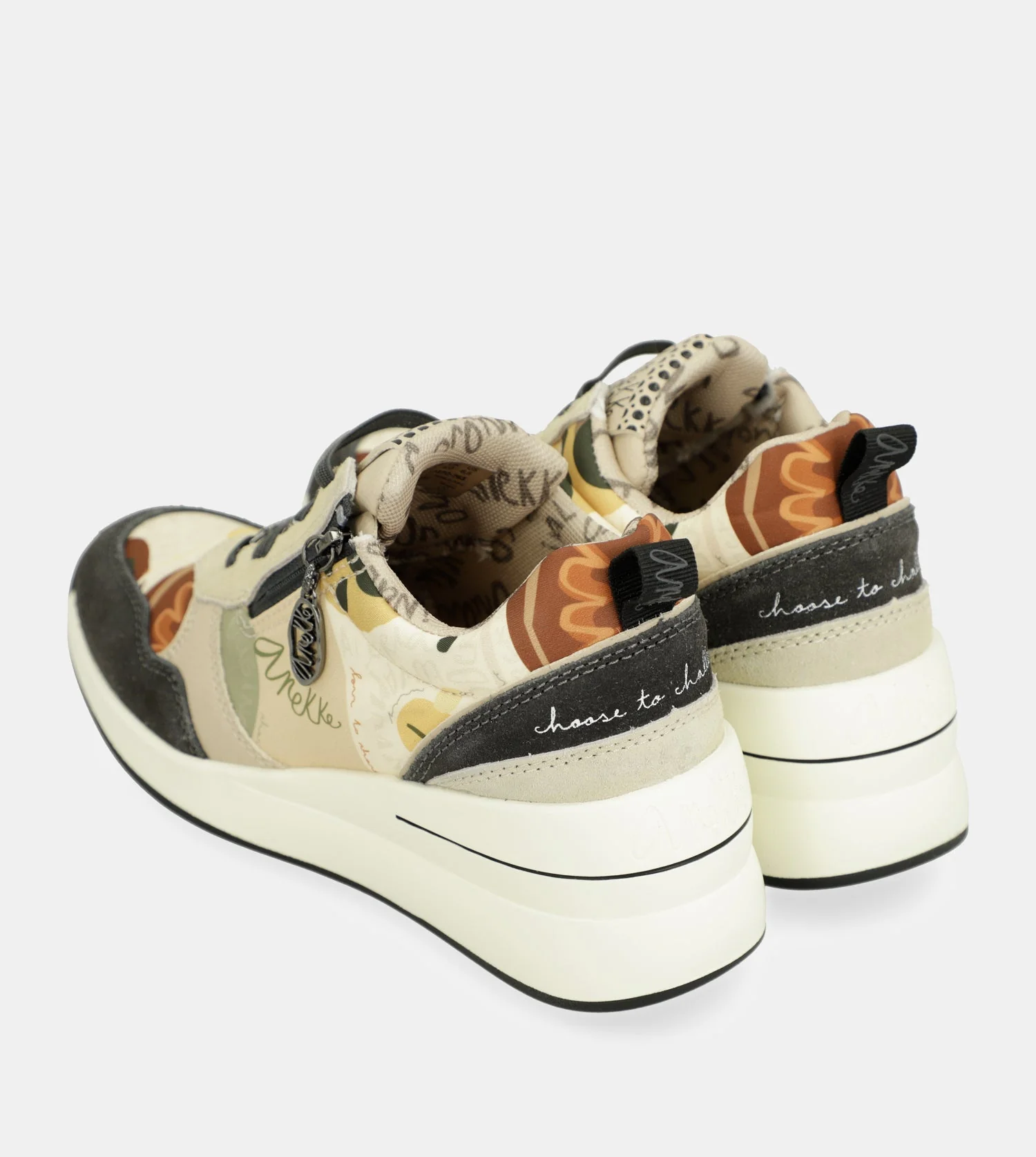 Deportivos multicolor con cuña - Image 7