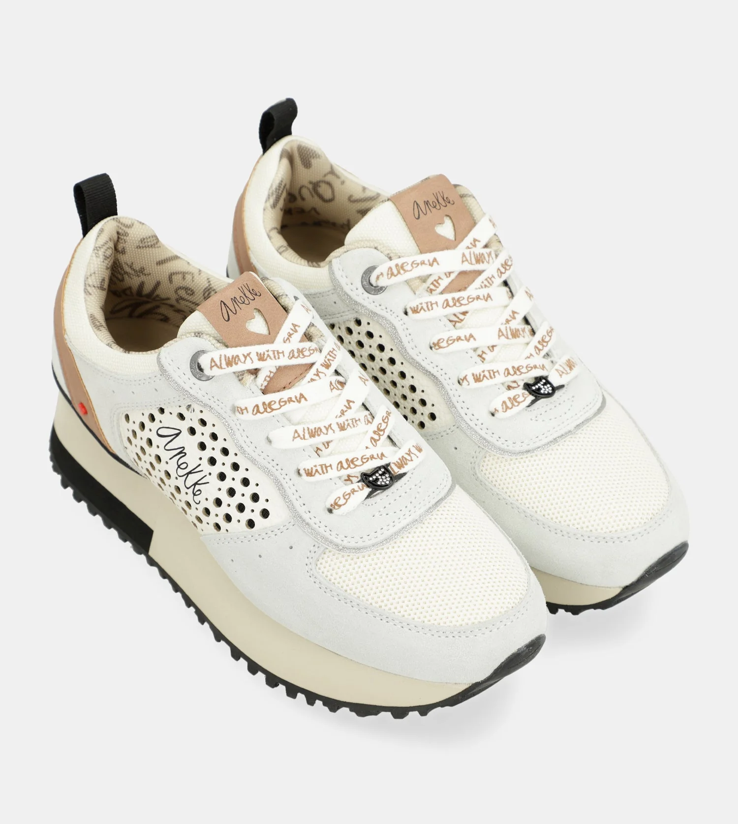 Deportivos plataforma gris - Image 3