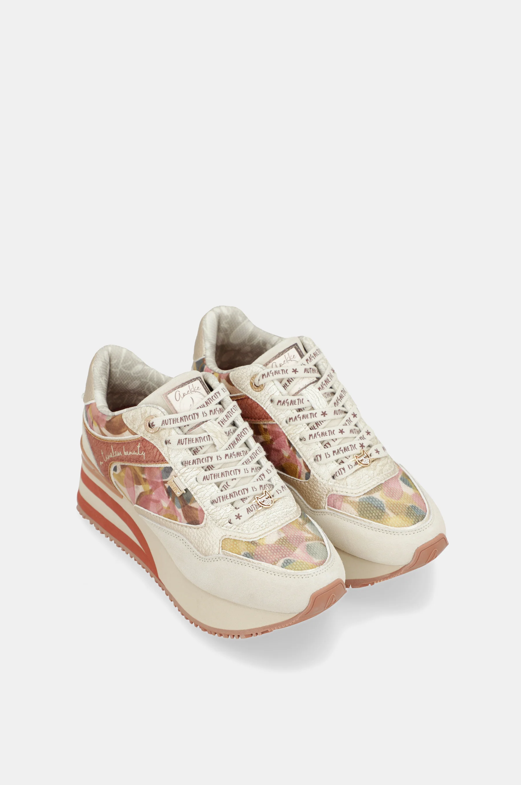 Deportivos rosa y beige Bloom - Image 7