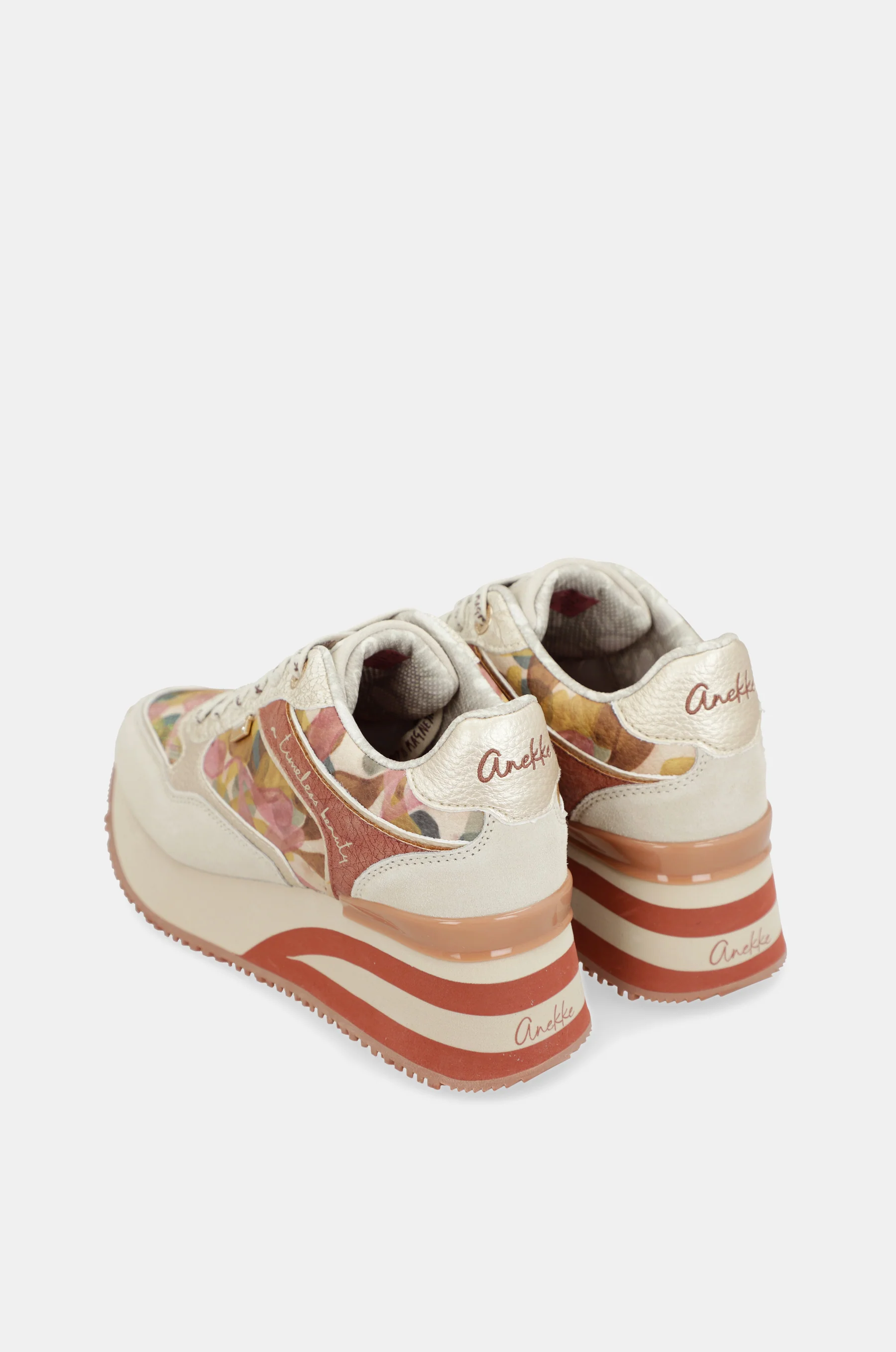 Deportivos rosa y beige Bloom - Image 8