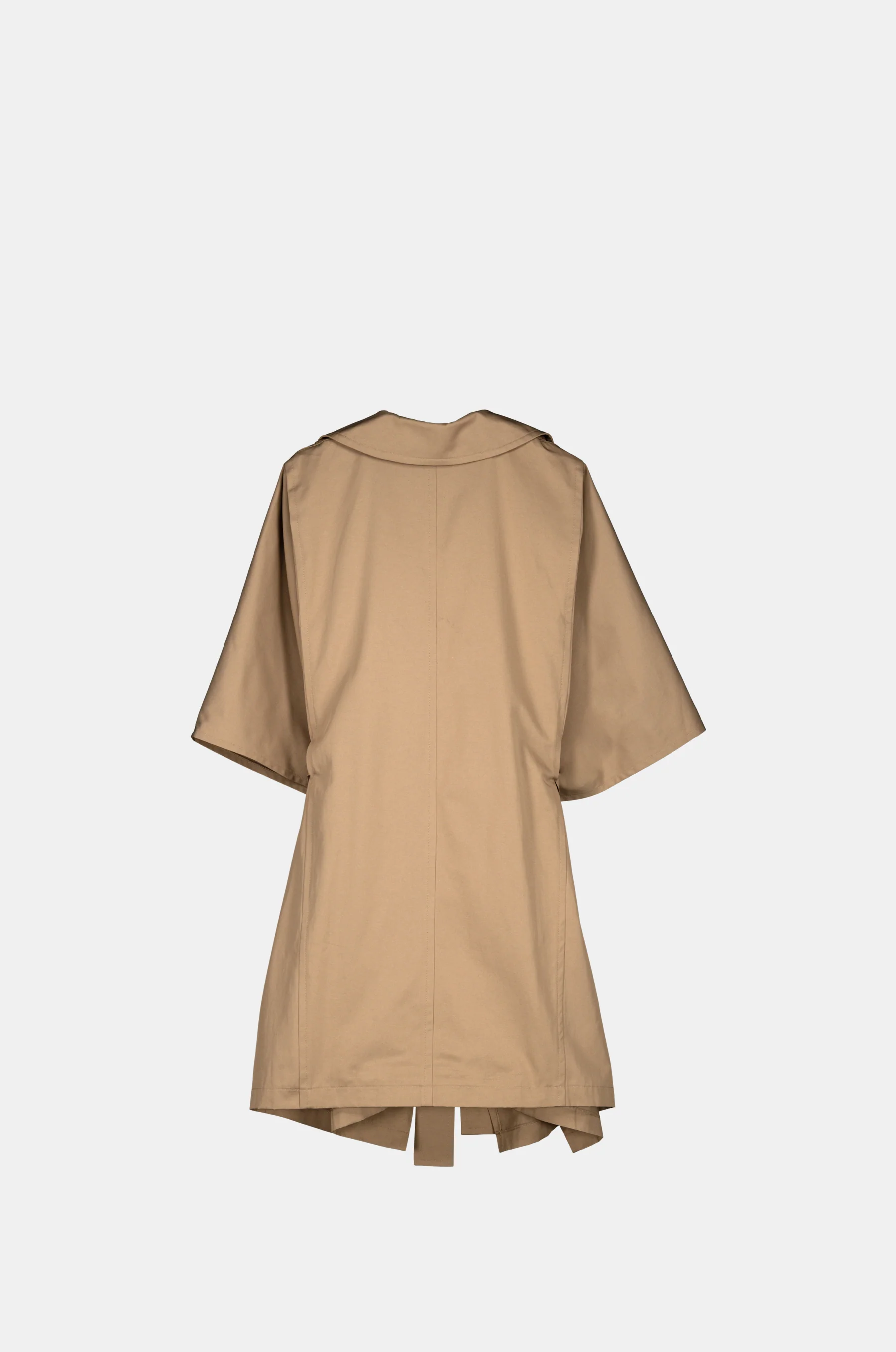 Gabardina estilo capa beige - Image 2