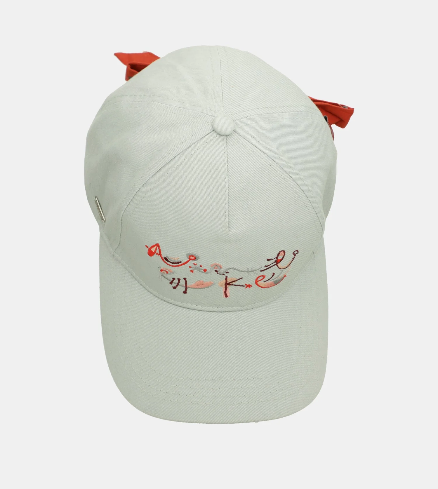 Gorra verde lazo rojo - Image 4